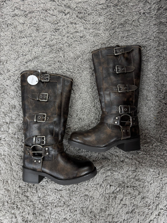 BIKER VINTAGE CHOCO