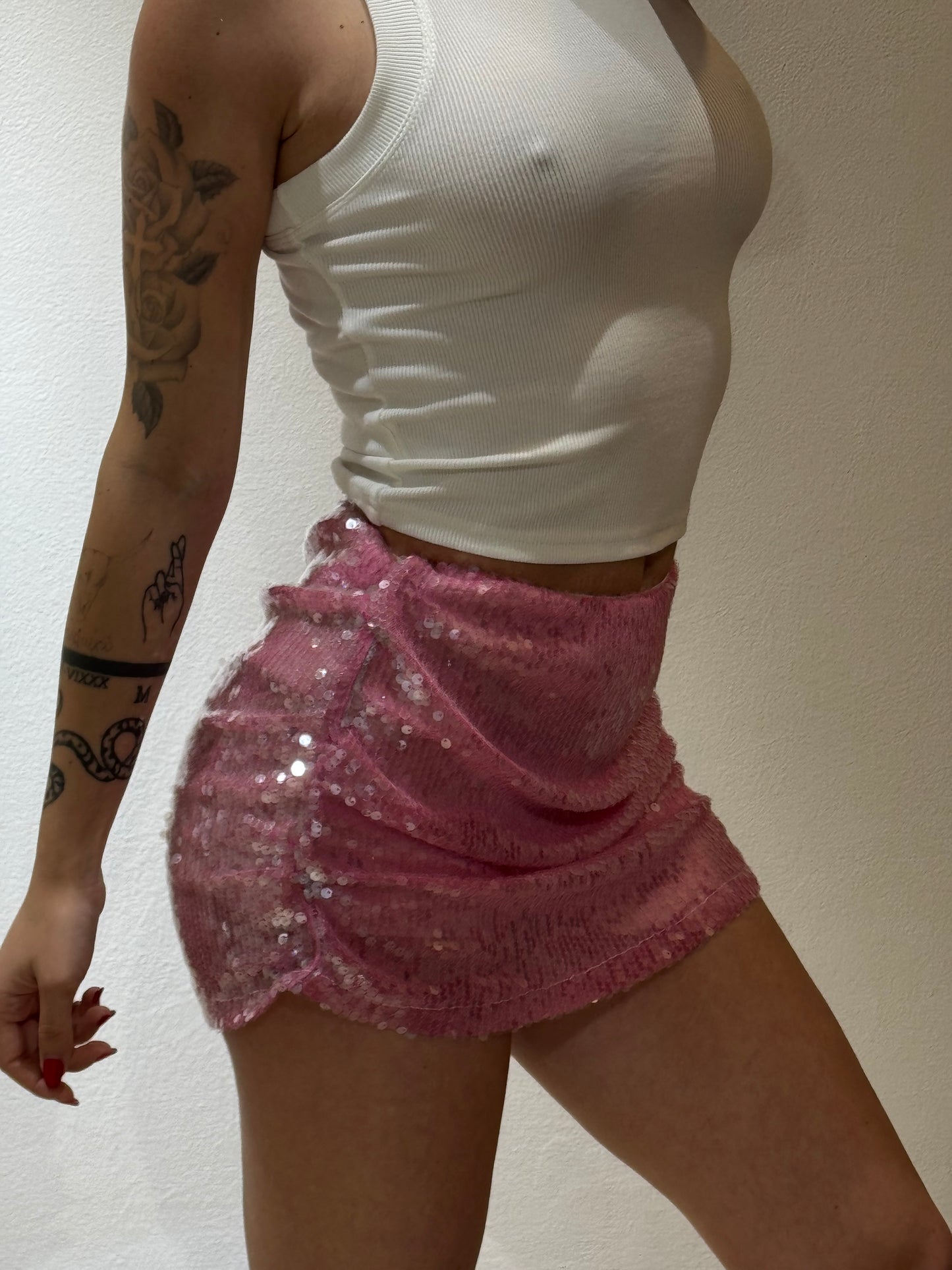 MINI SKIRT PAILLETTES