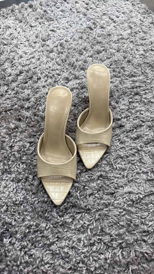 MULES PITON BEIGE