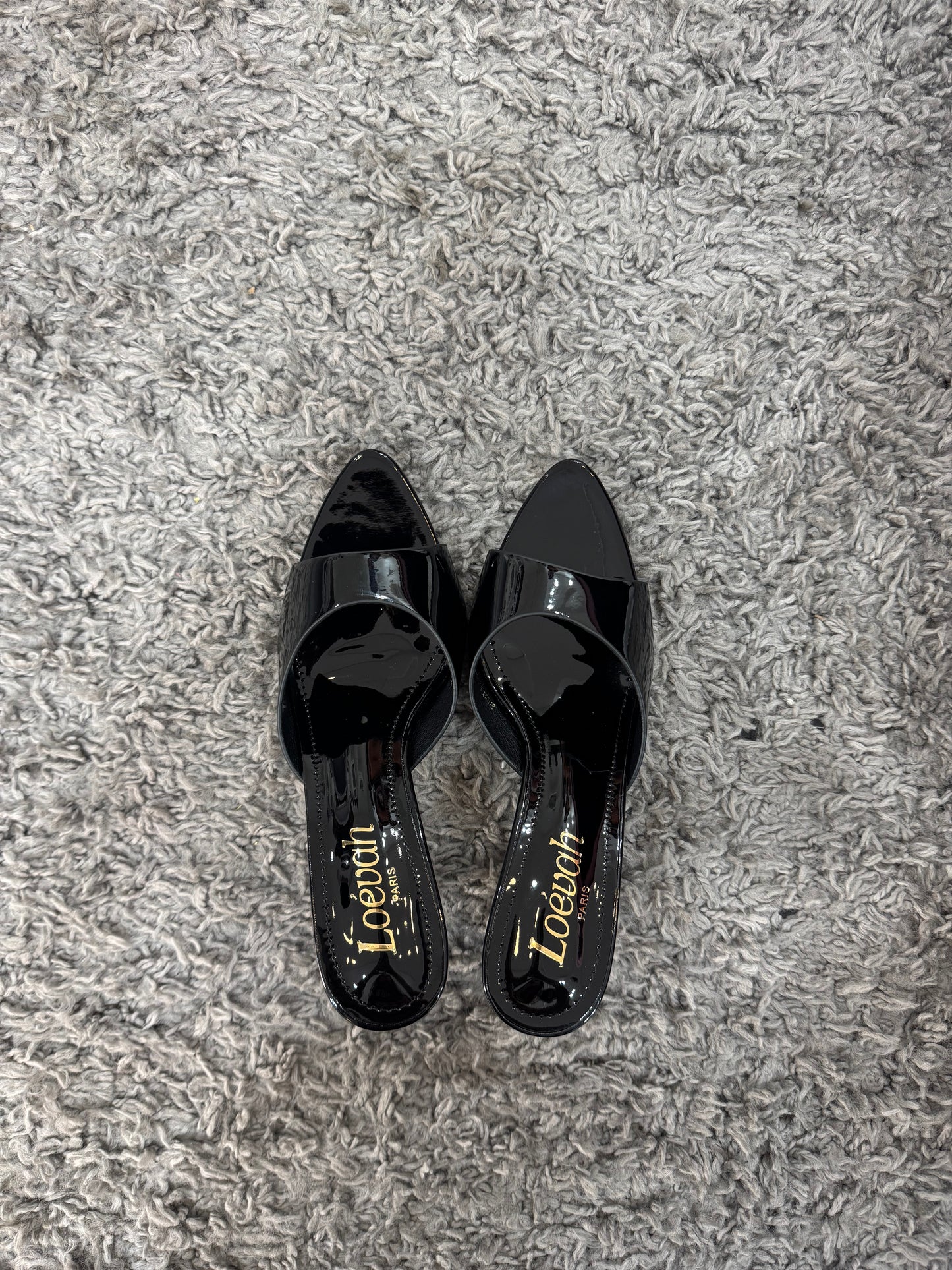 MULES VINILE BLACK