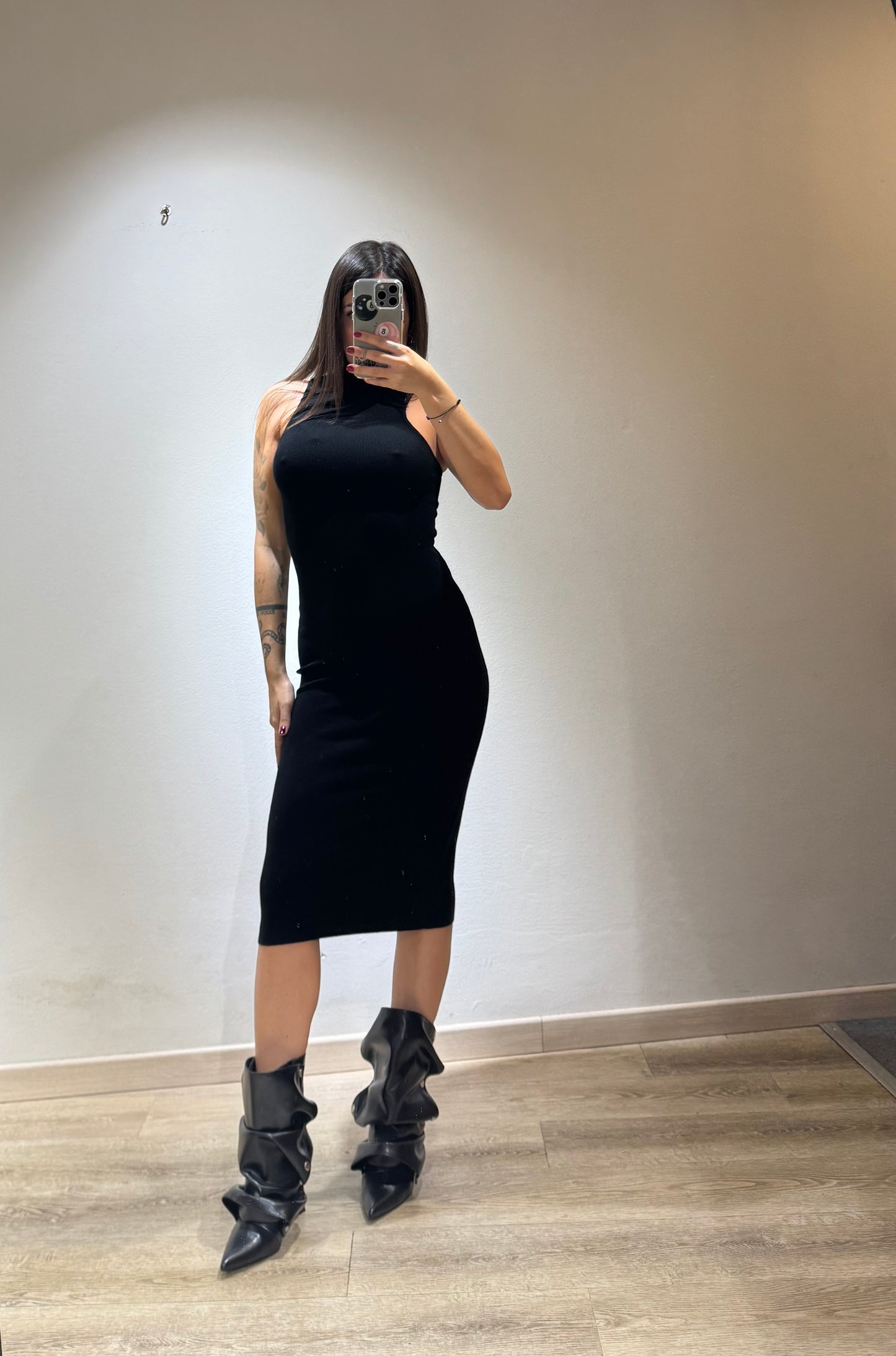MIDI DRESS VISCOSA