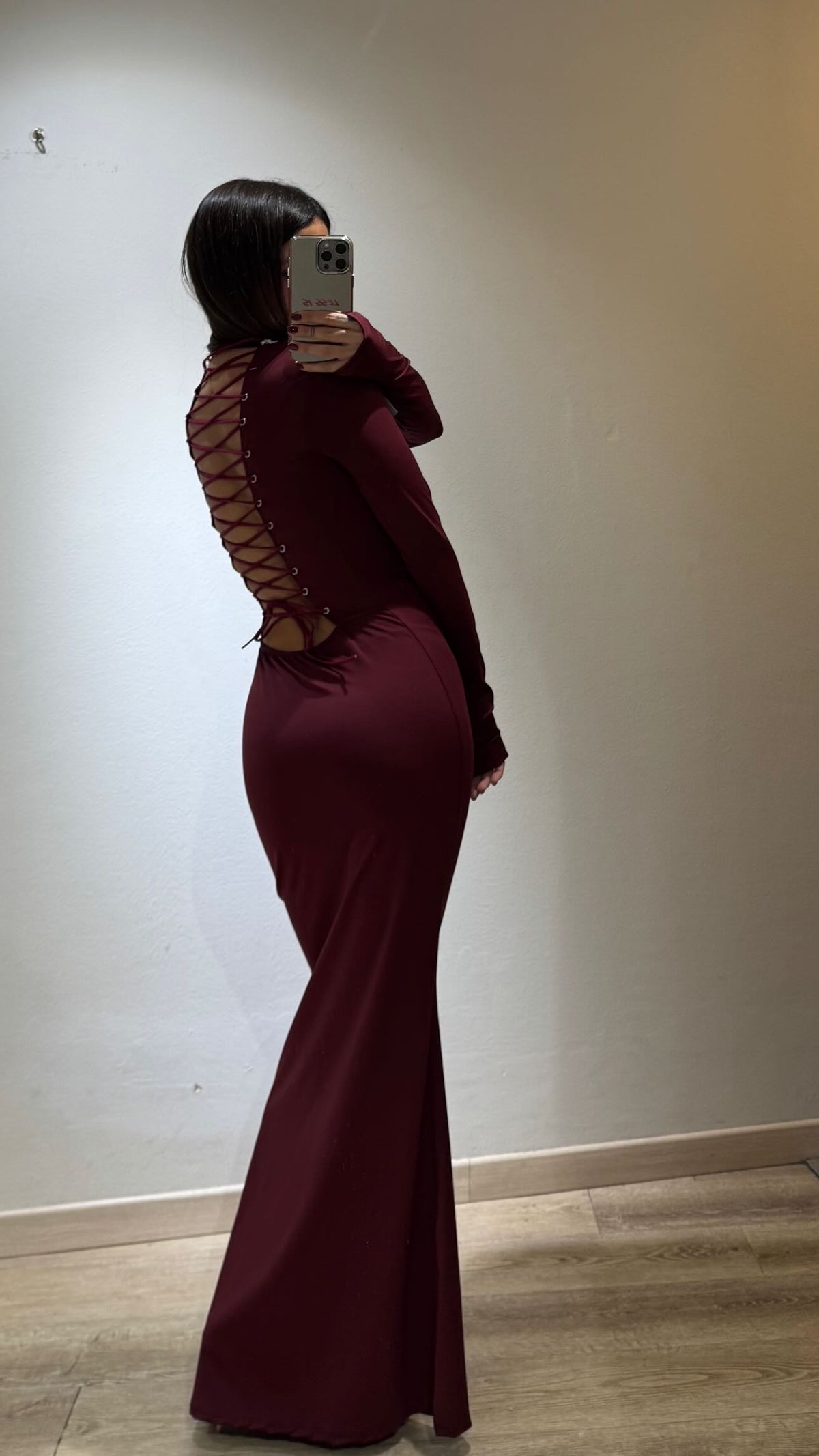 LONG DRESS LACE