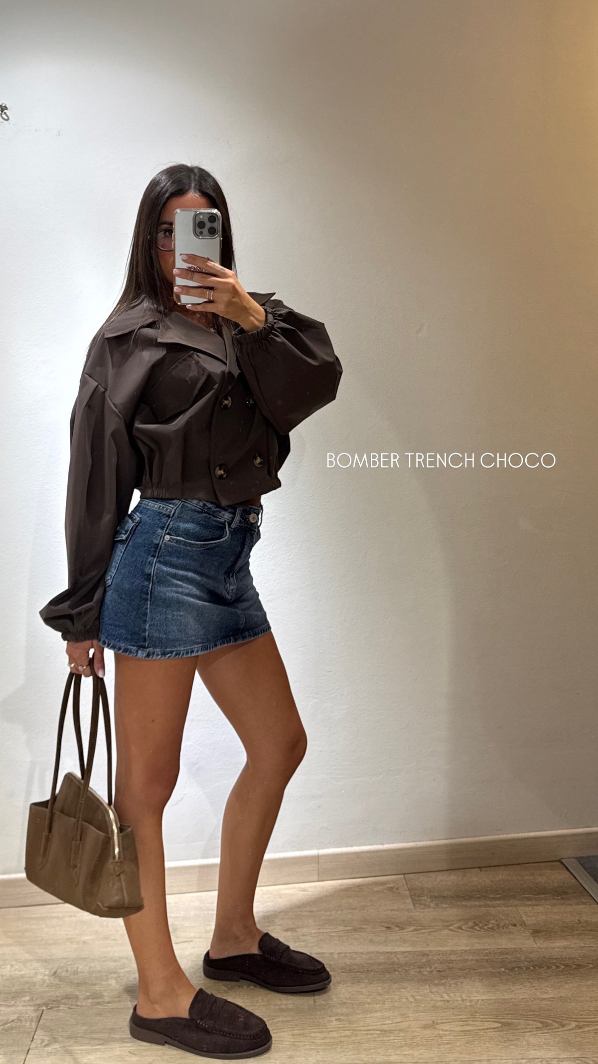BOMBER TRENCH CHOCO
