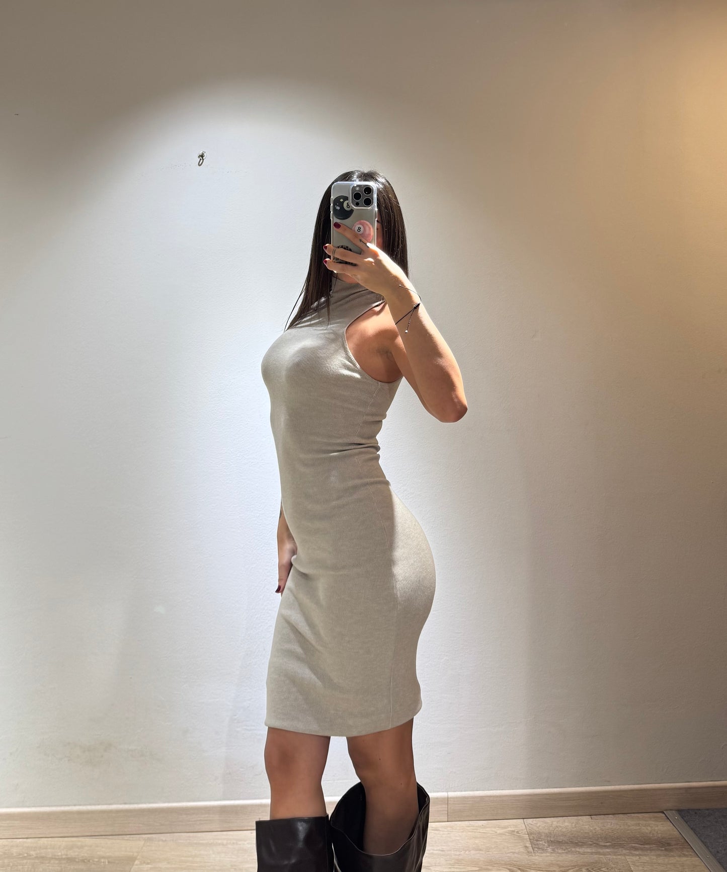MIDI DRESS VISCOSA