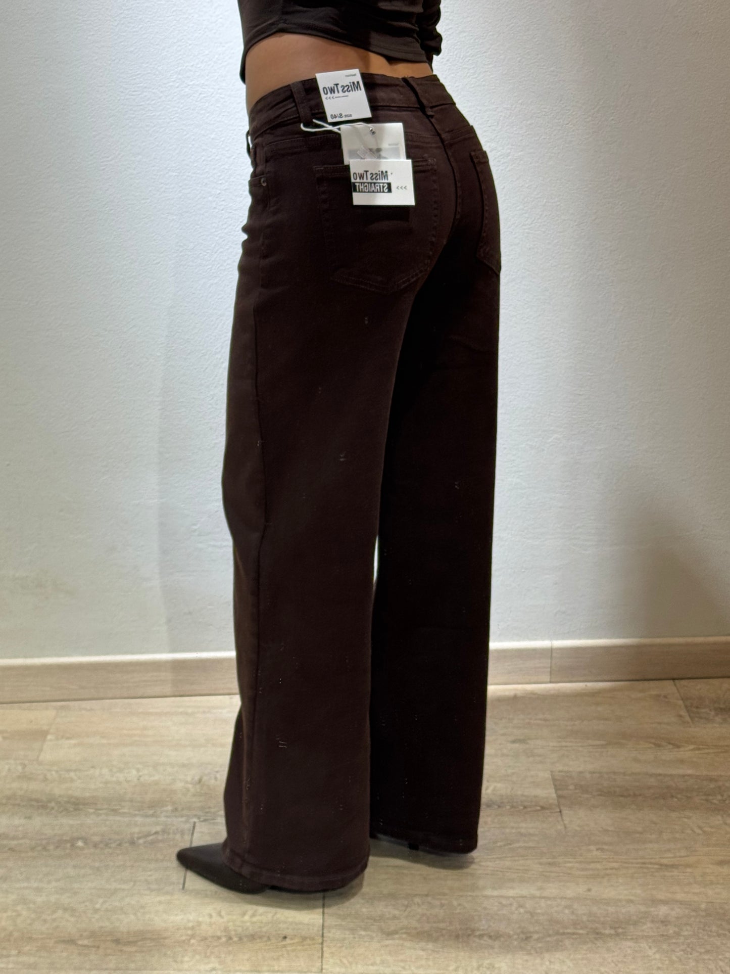 DENIM SUPER VITA BASSA BROWN