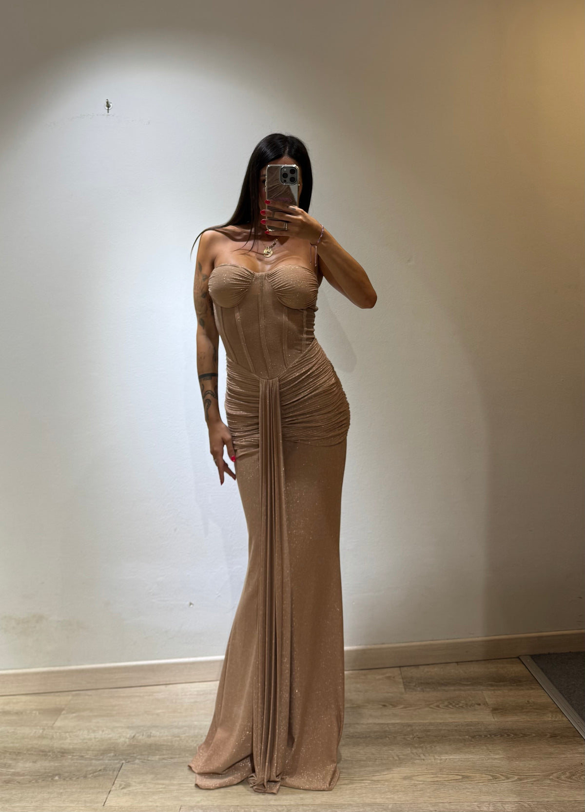 LONG DRESS ELEGANT LUREX