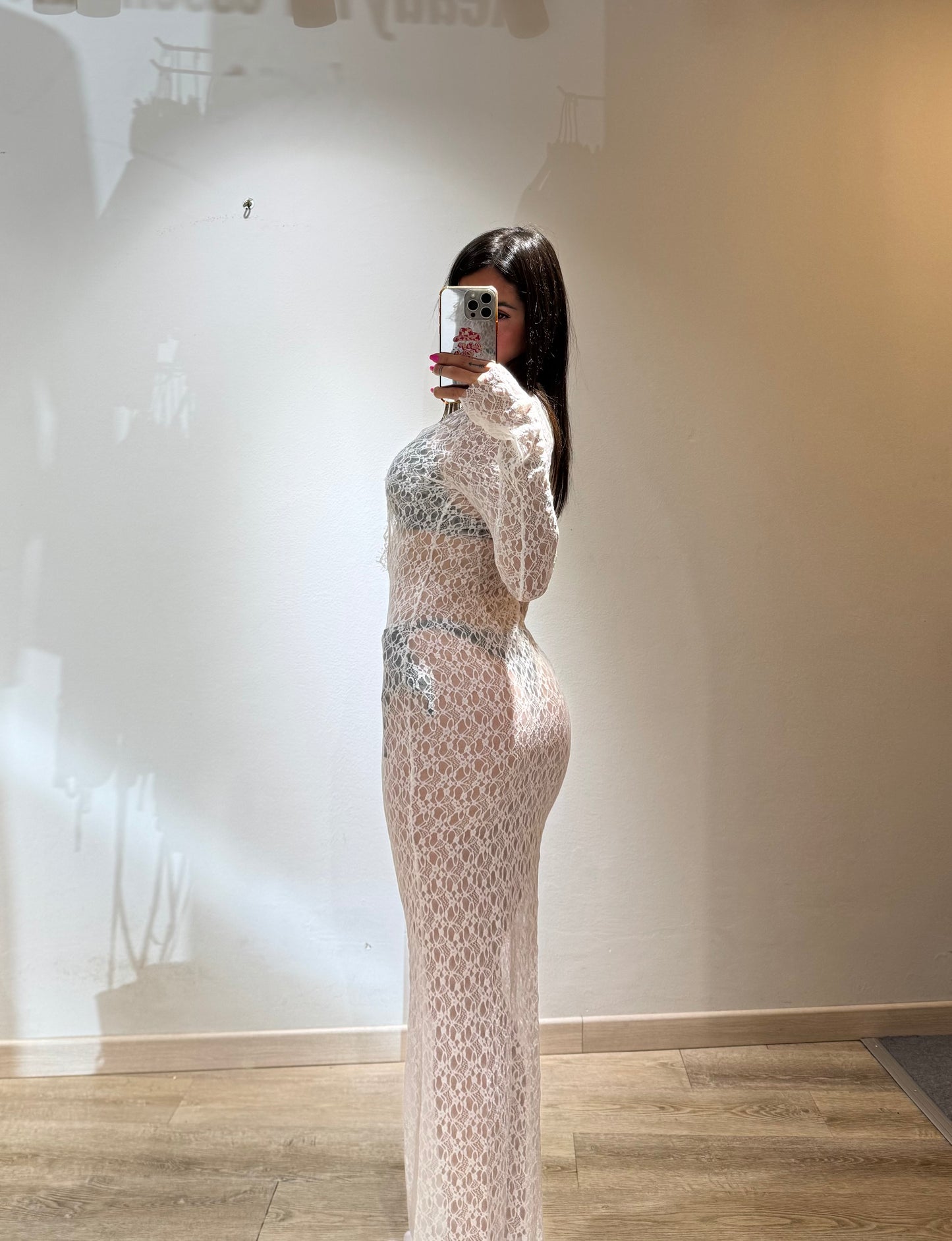 COPRICOSTUME DRESS MACRAME