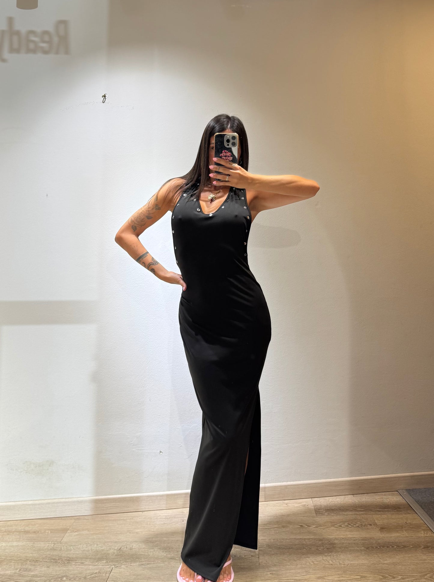 LONG DRESS BORCHIE