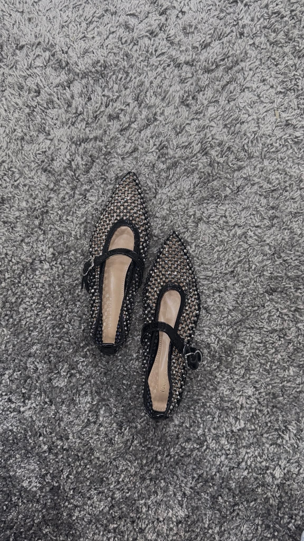BALLERINA ALAIA RETE BLACK