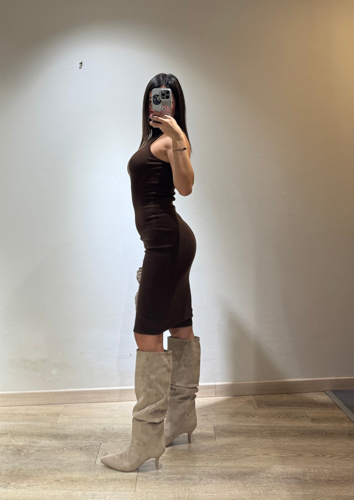 MIDI DRESS VISCOSA