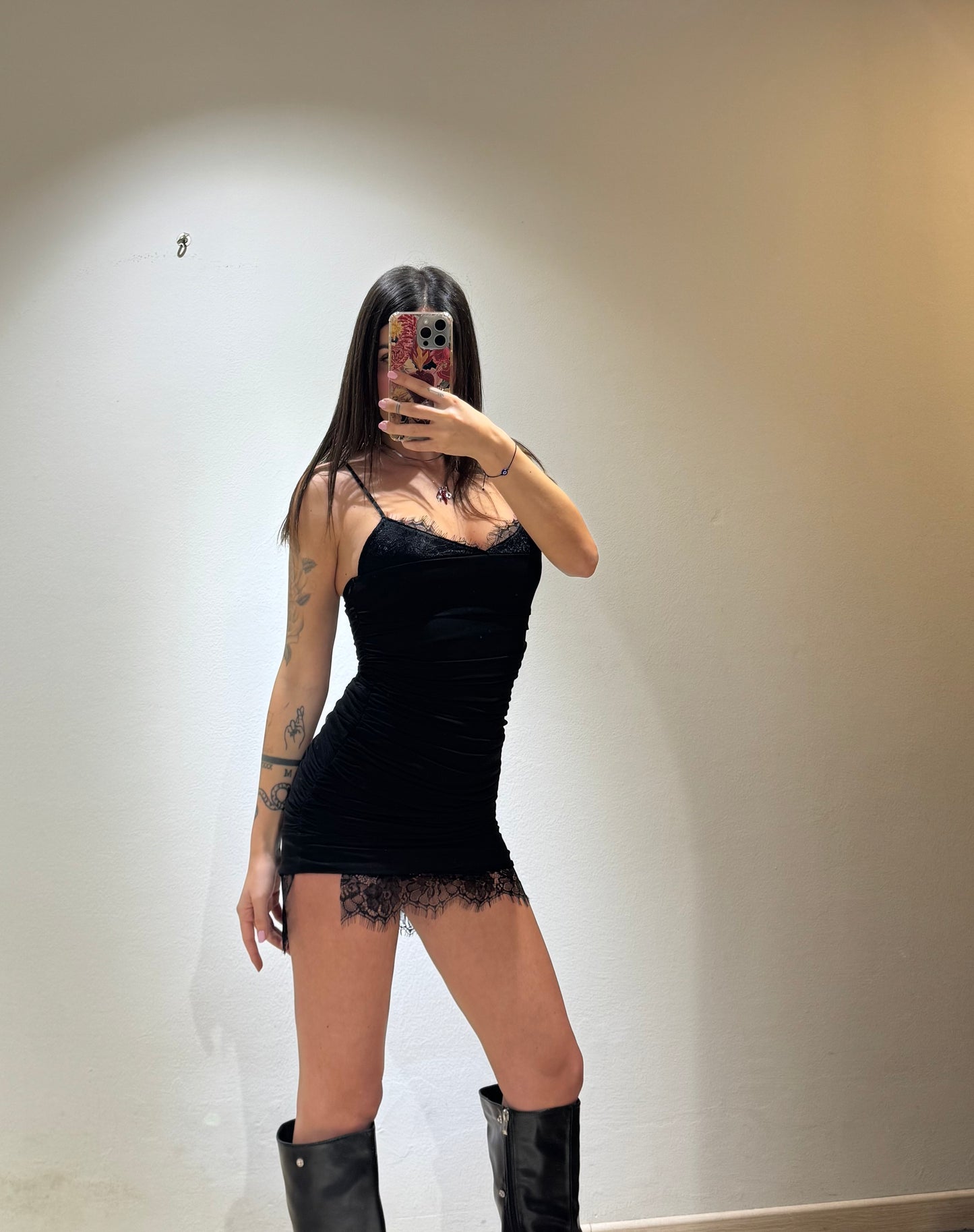 MINI DRESS PIZZO VALENTINE