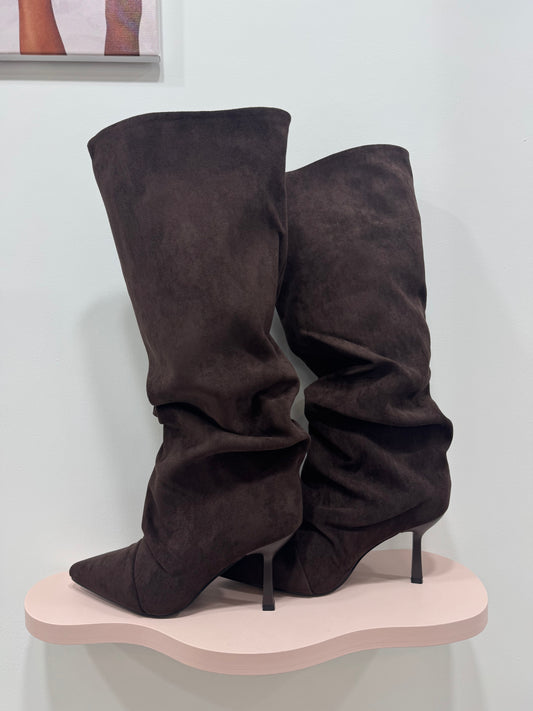 BOOTS CAMOSCIO EXTRA BROWN