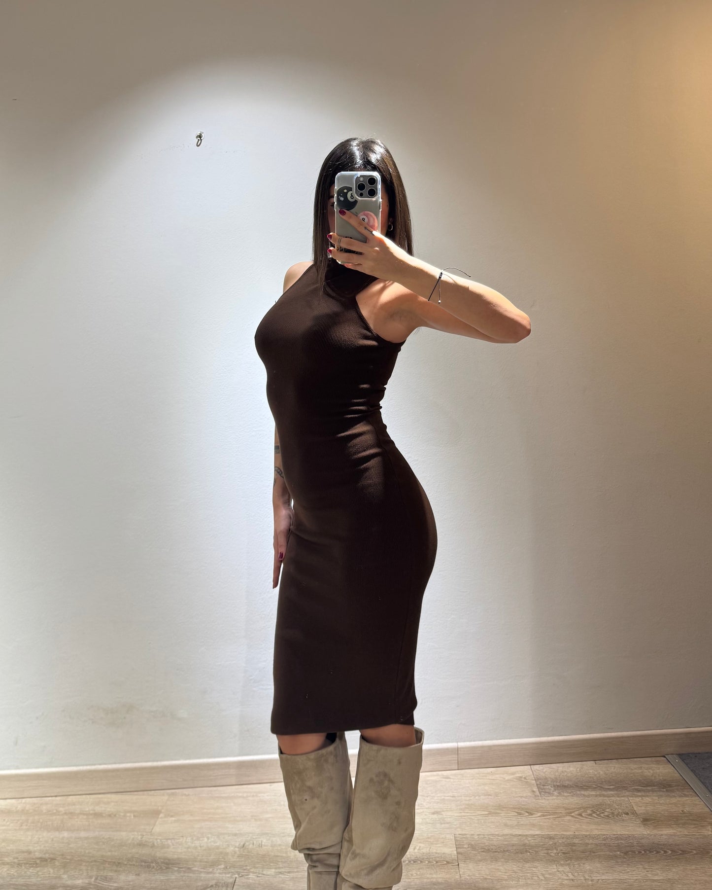 MIDI DRESS VISCOSA