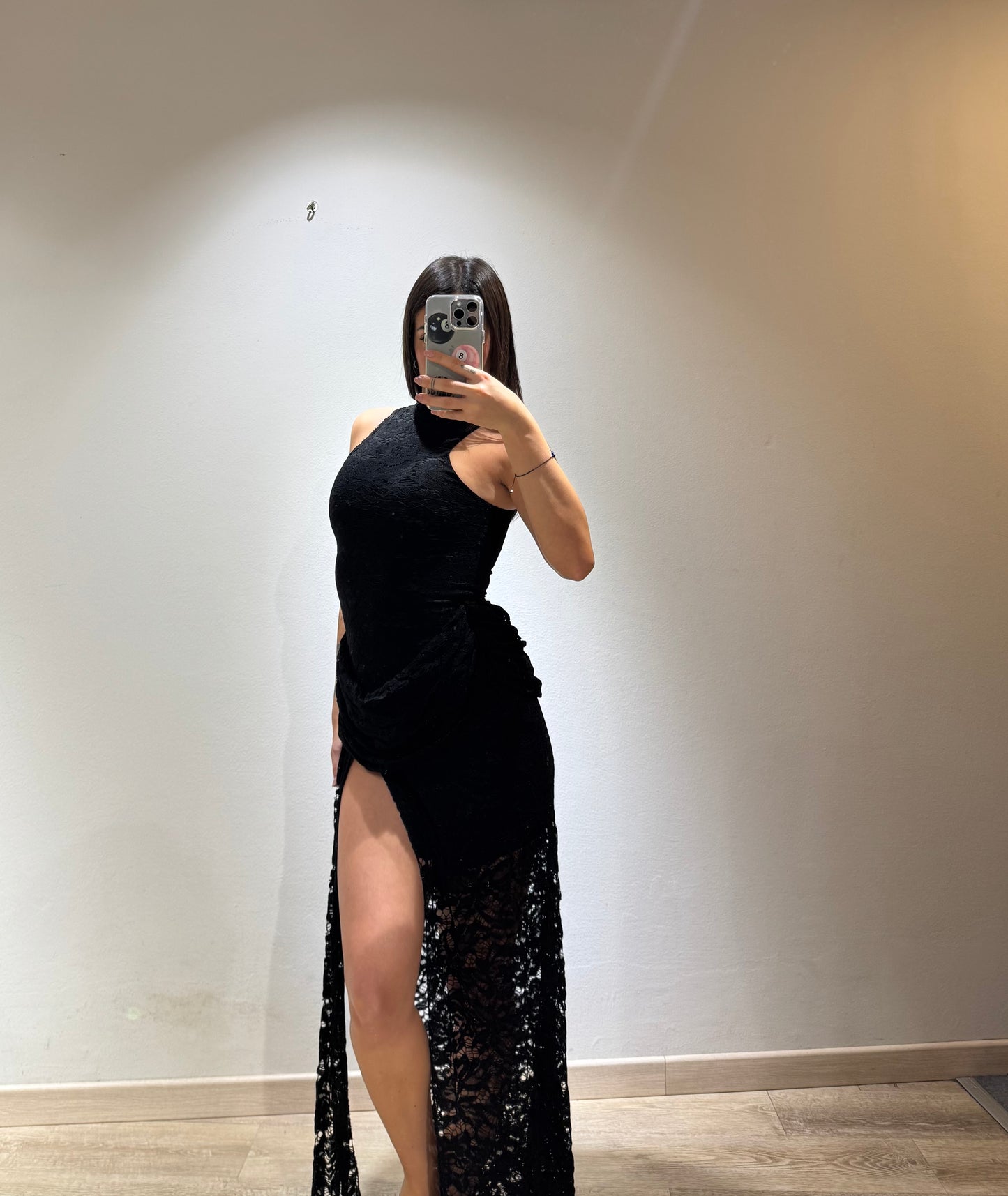 LONG DRESS LOLA MACRAME