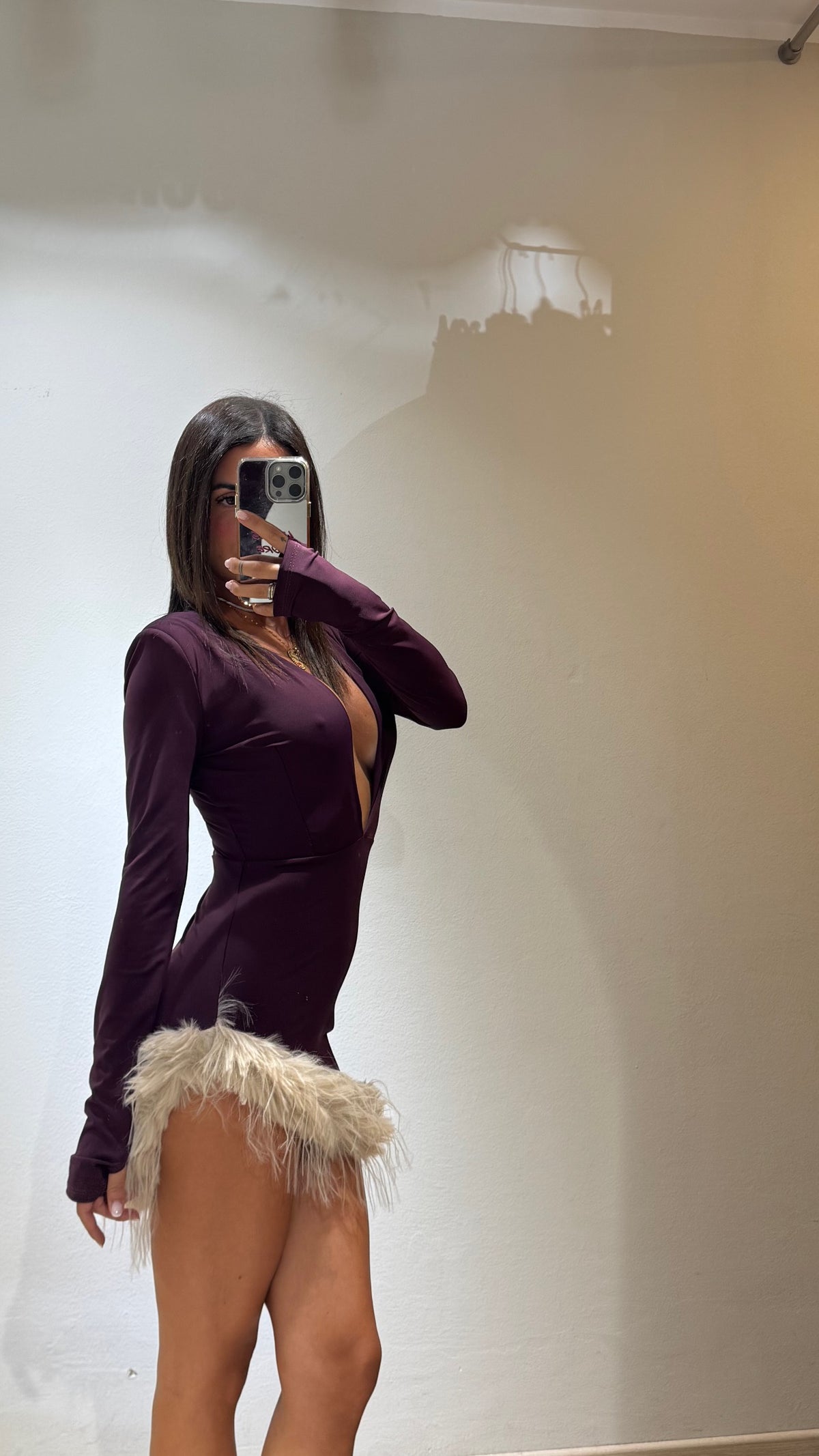 MINI DRESS PIUME