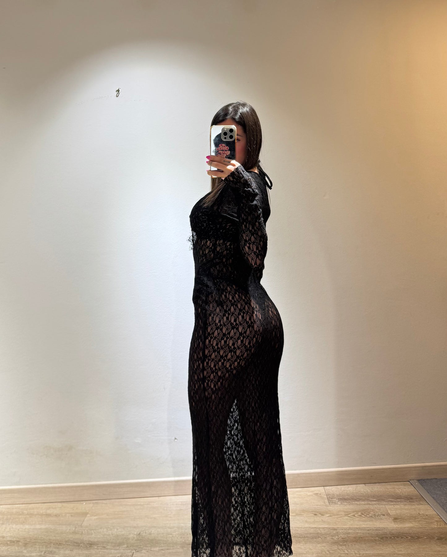 COPRICOSTUME DRESS MACRAME