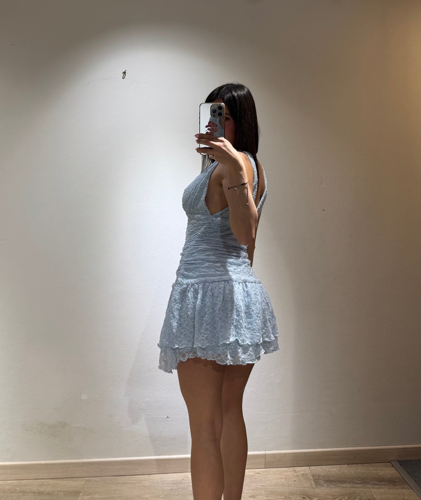 MINI DRESS DRAPE LUXURY