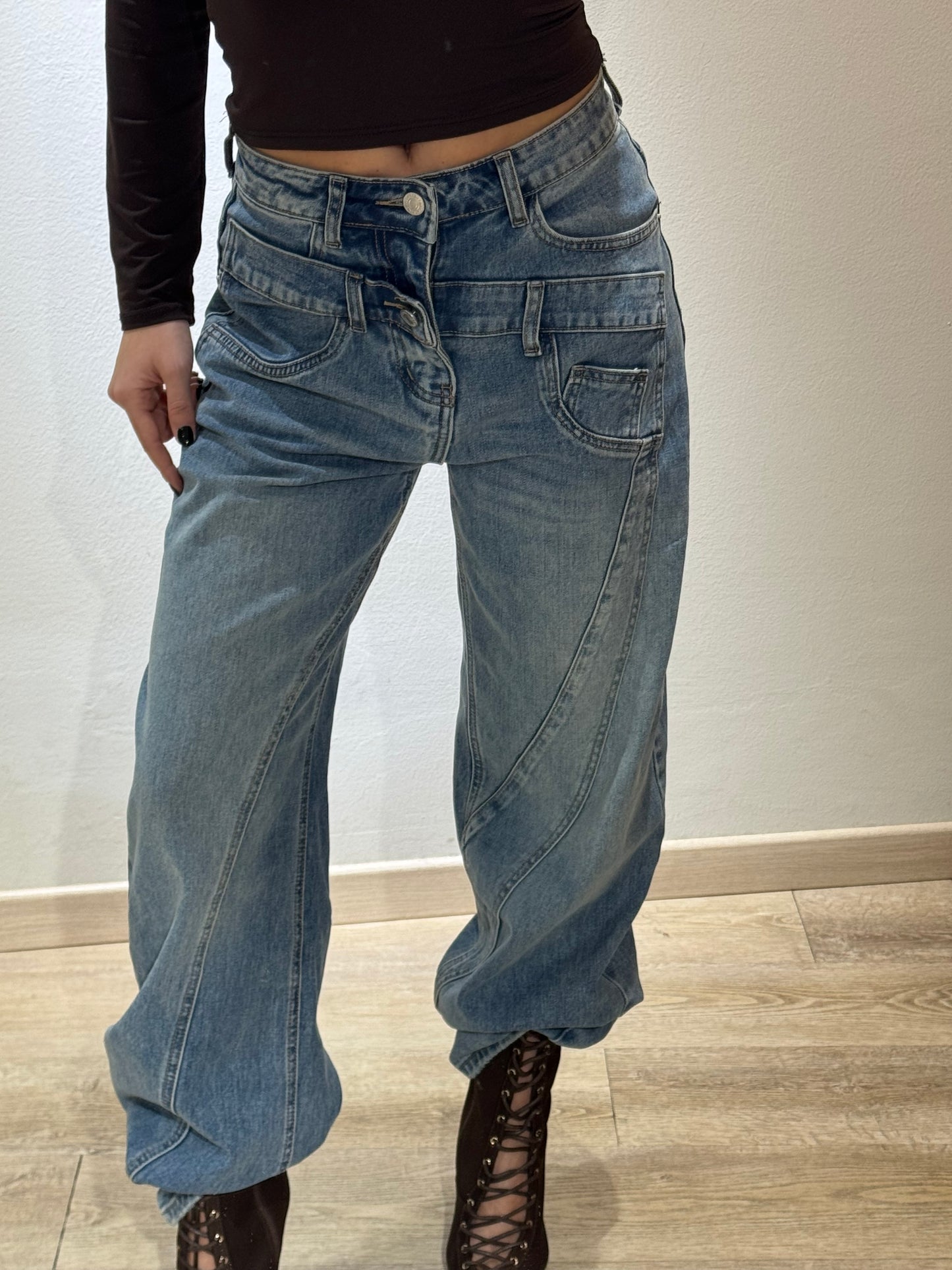 DENIM DOUBLE LIGHT WASH