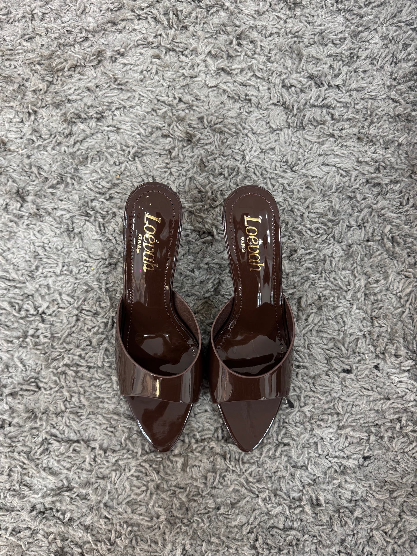 MULES VINILE BROWN