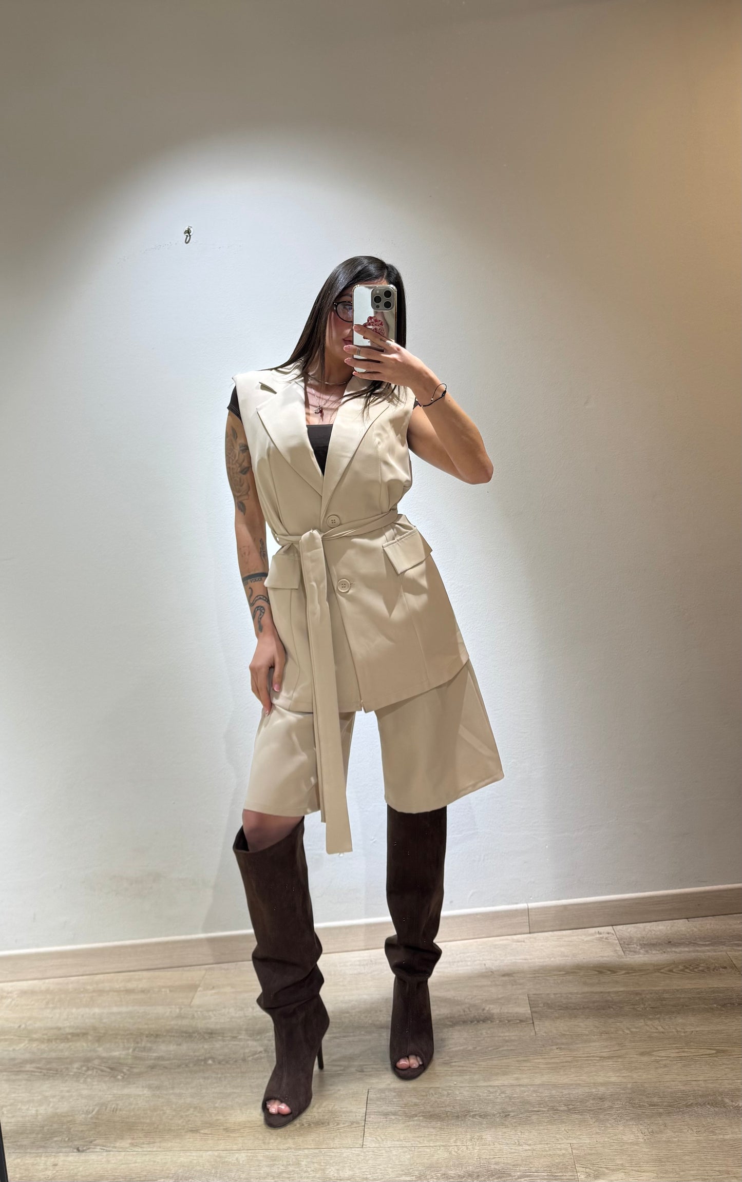 CORDSET GILET BERMUDA