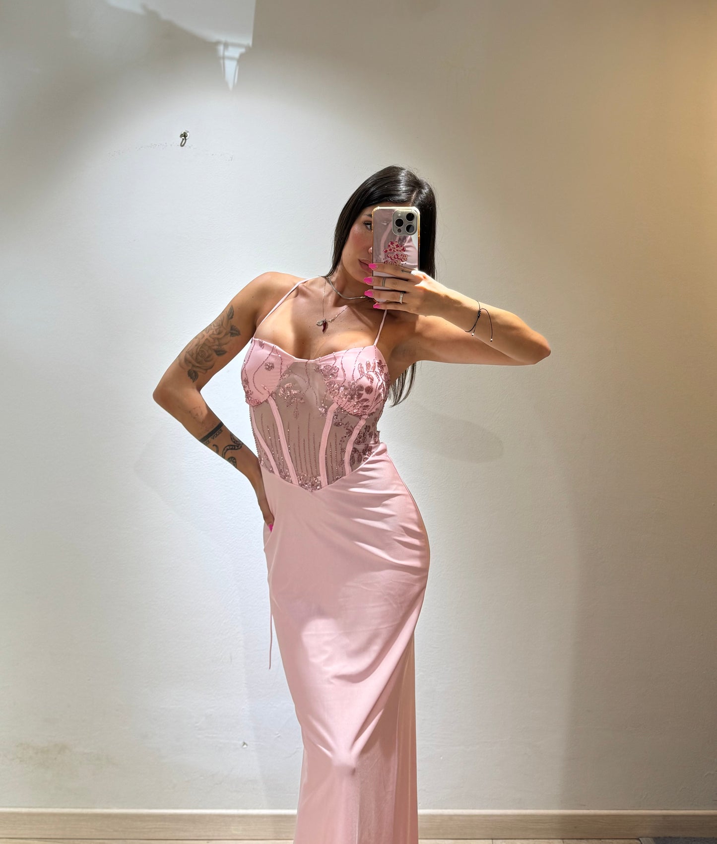 LONG DRESS FLORA