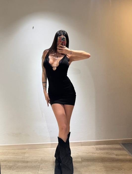 MINI DRESS PIZZO SOFT