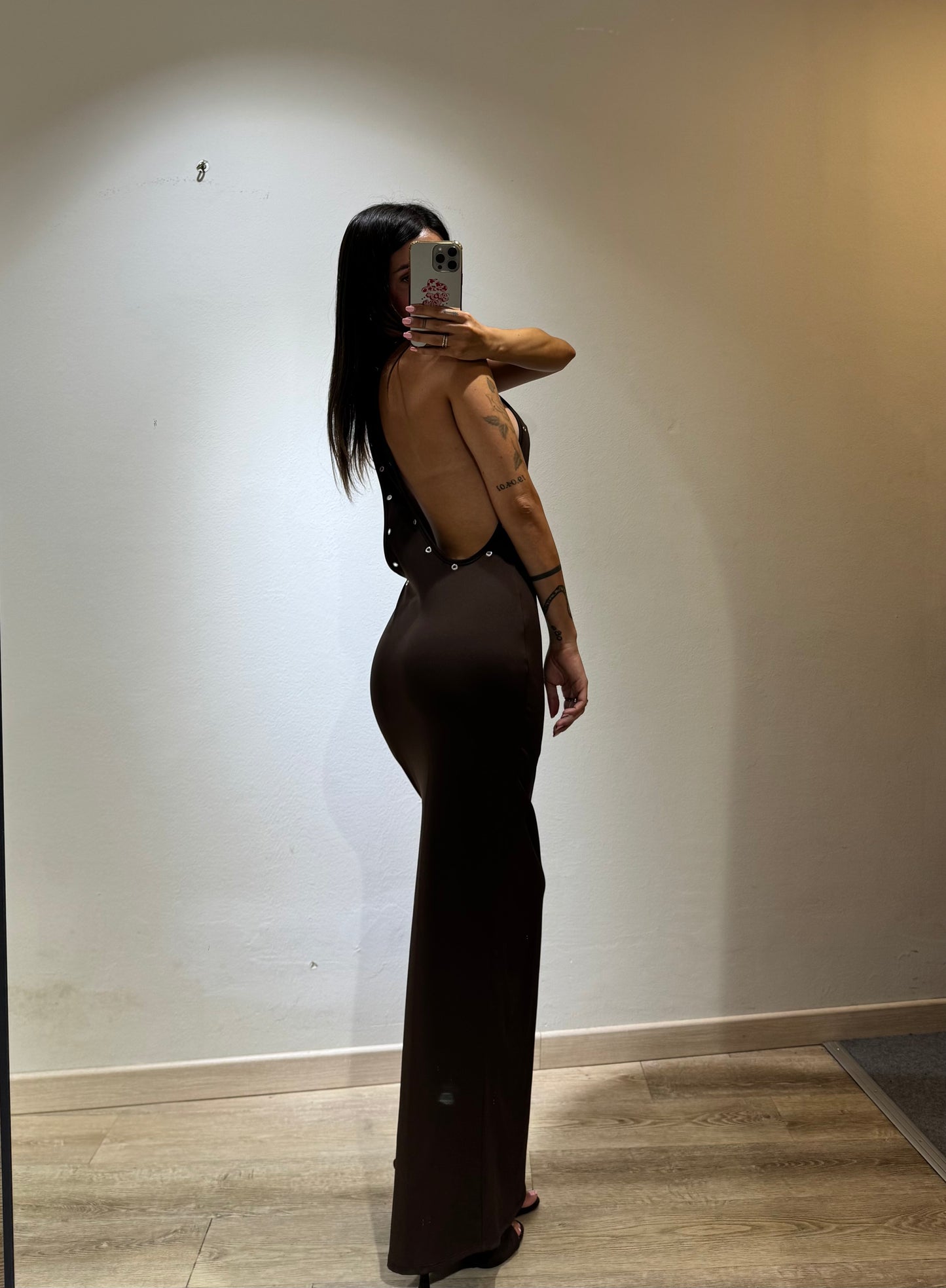 LONG DRESS BORCHIE