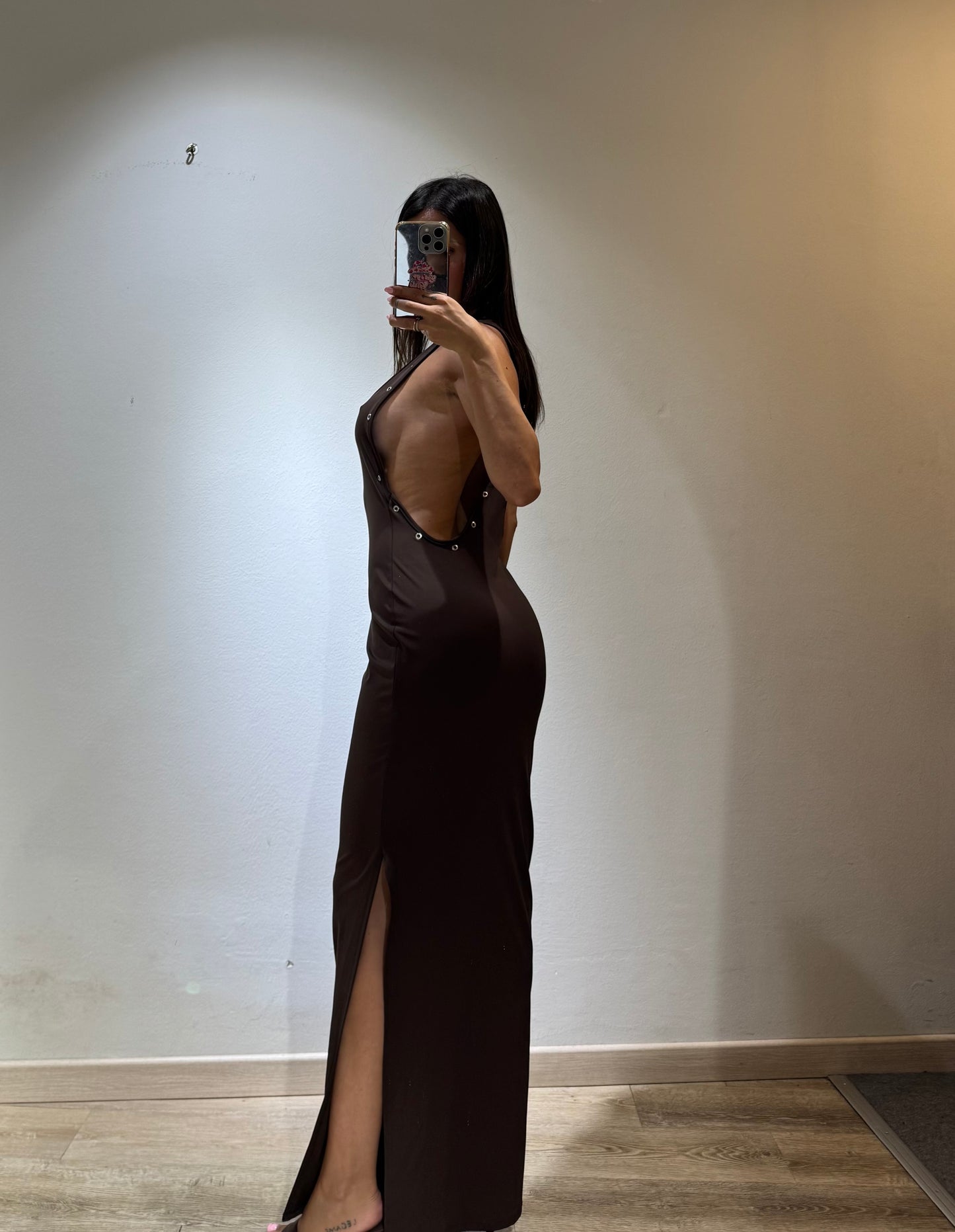 LONG DRESS BORCHIE