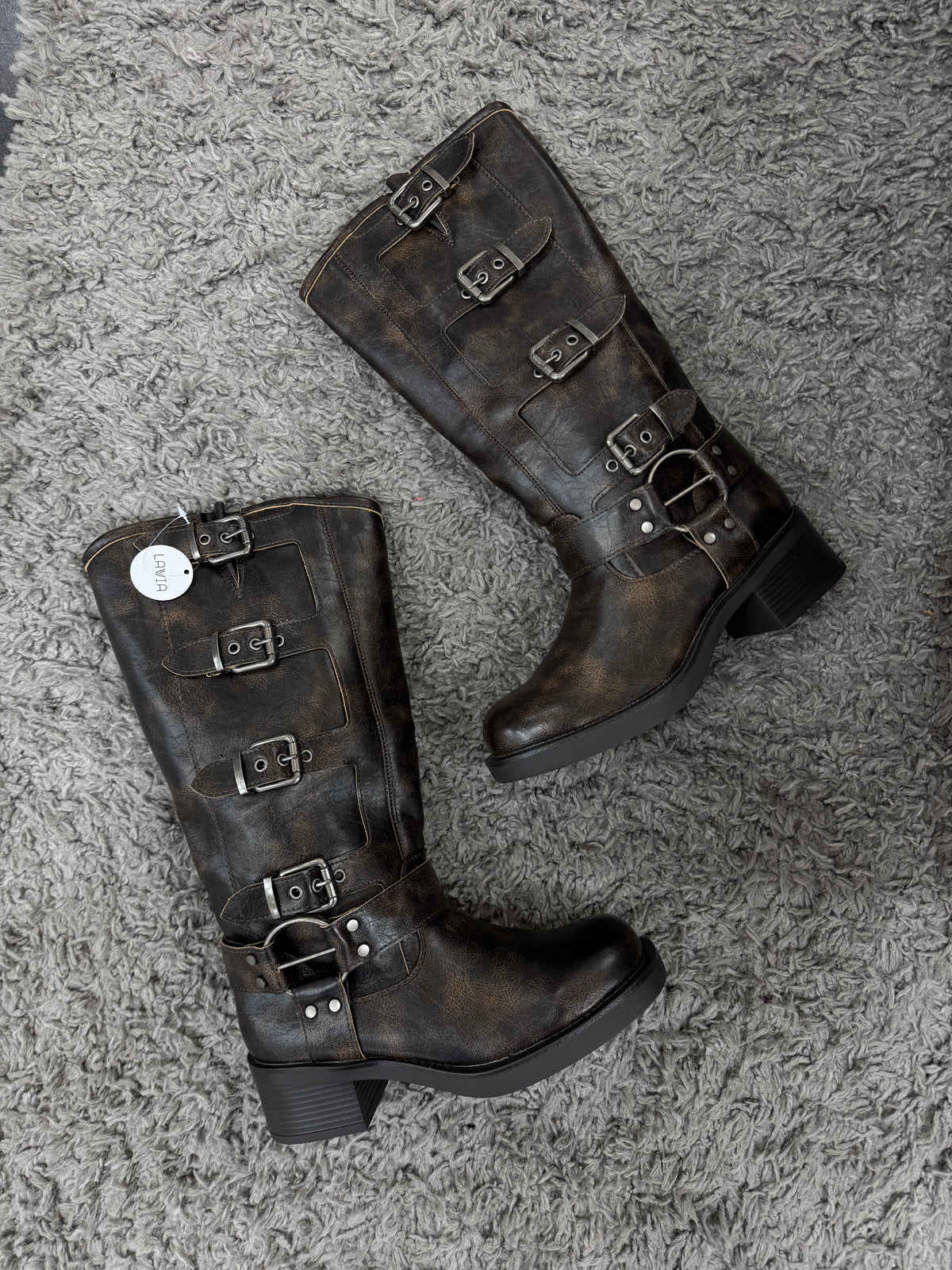BIKER VINTAGE CHOCO