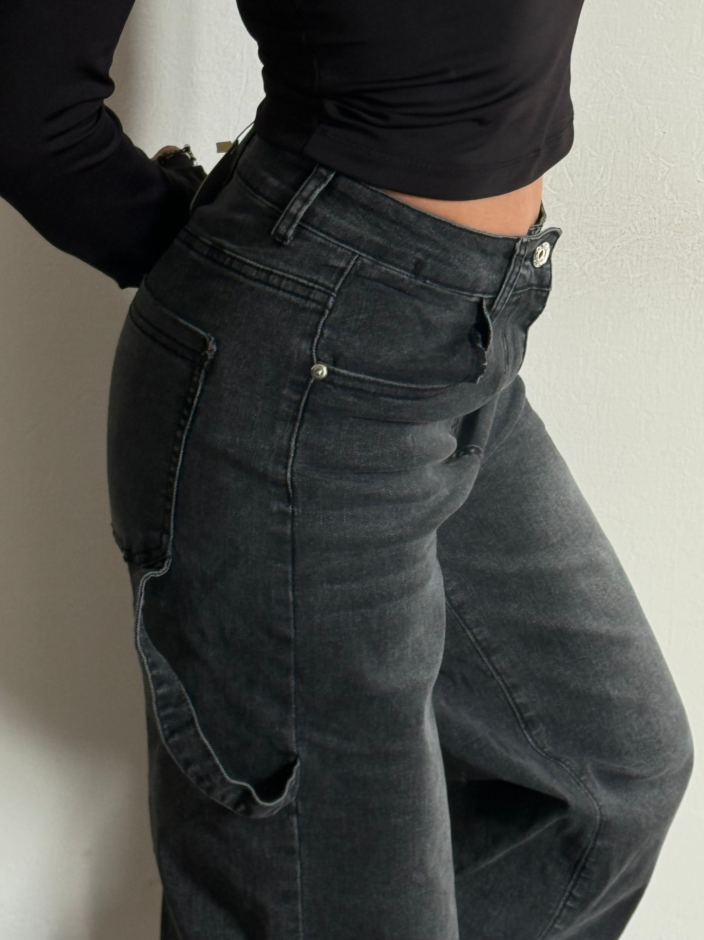 DENIM BALOON PERFECT GREY