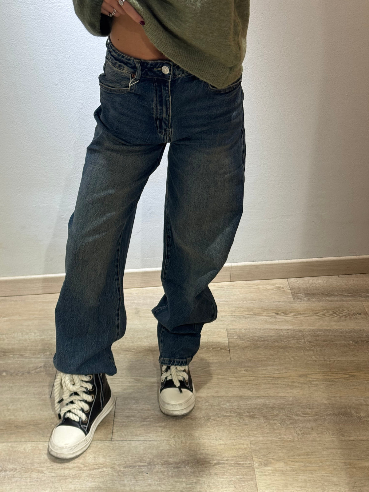 DENIM BALOON VINTAGE WASH