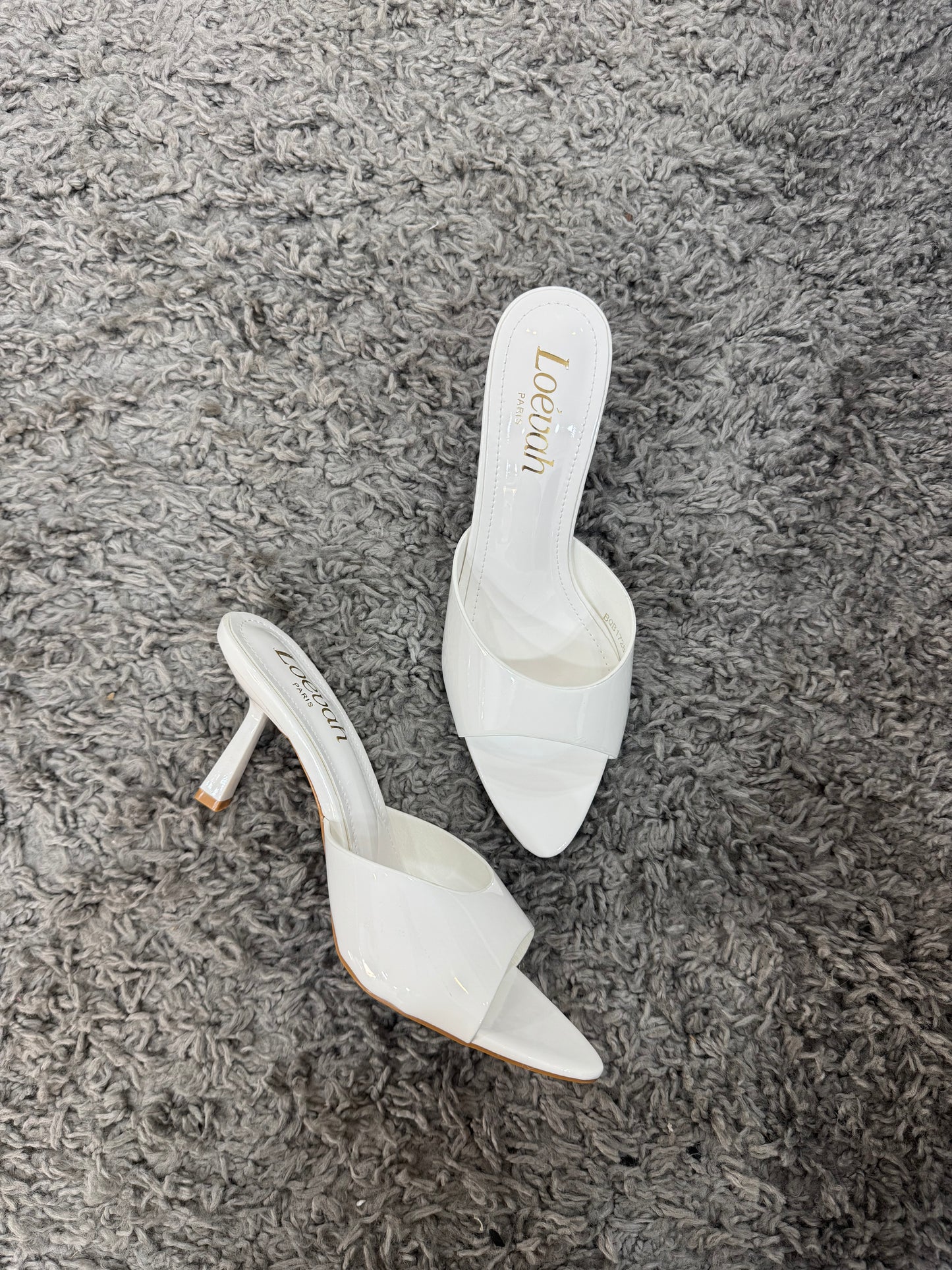 MULES VINILE WHITE