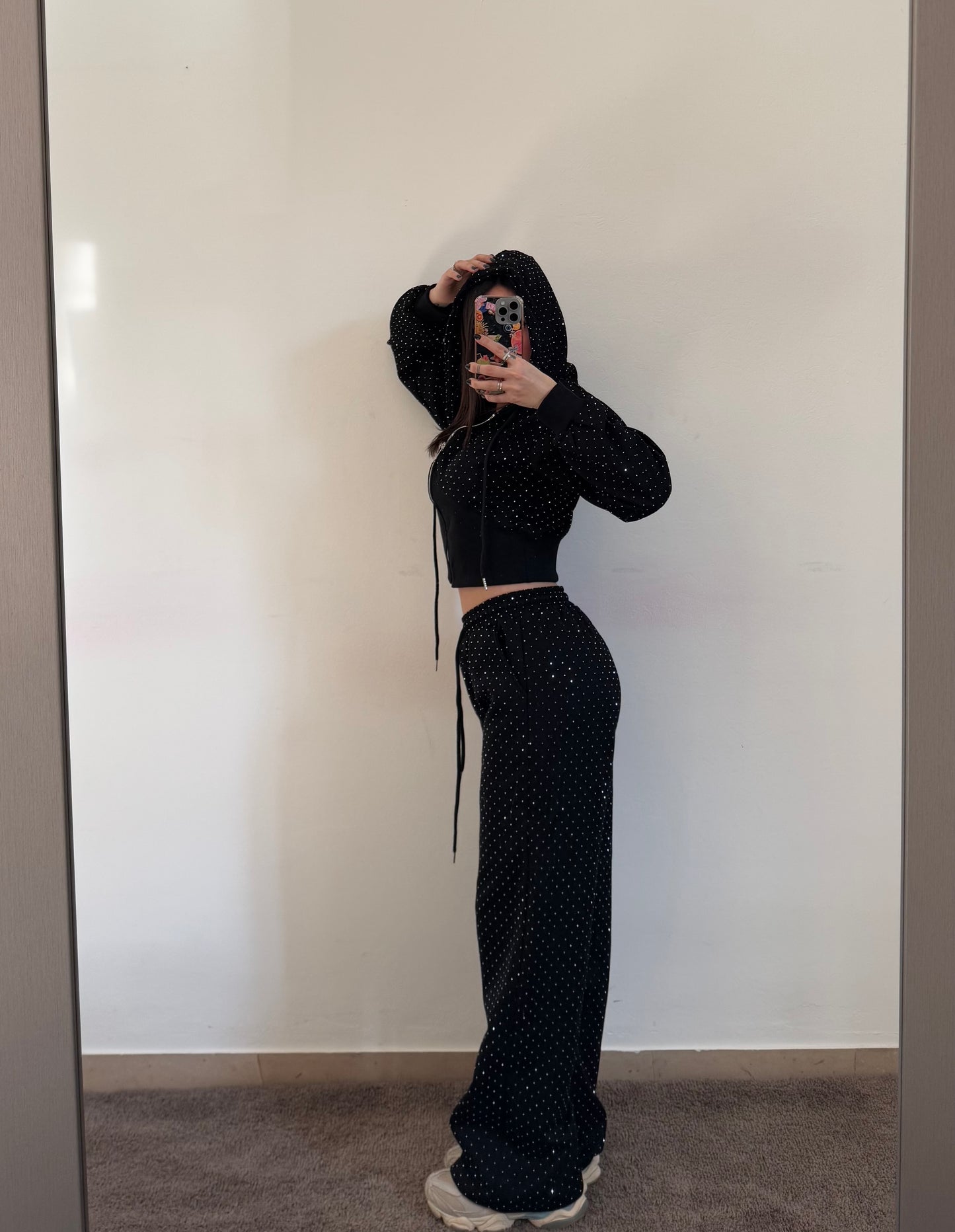 CORDSET CORSETTO TUTA GLITTER