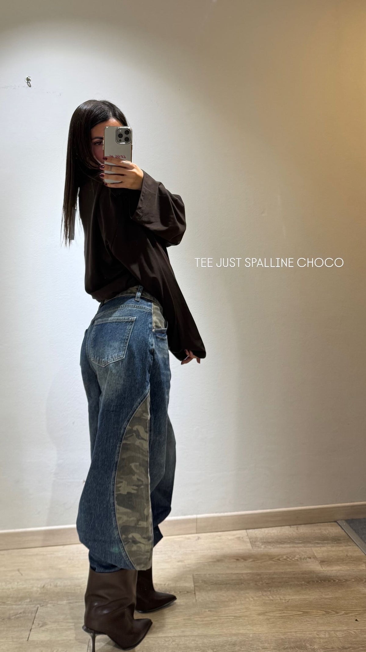 DENIM DOUBLE CAMO