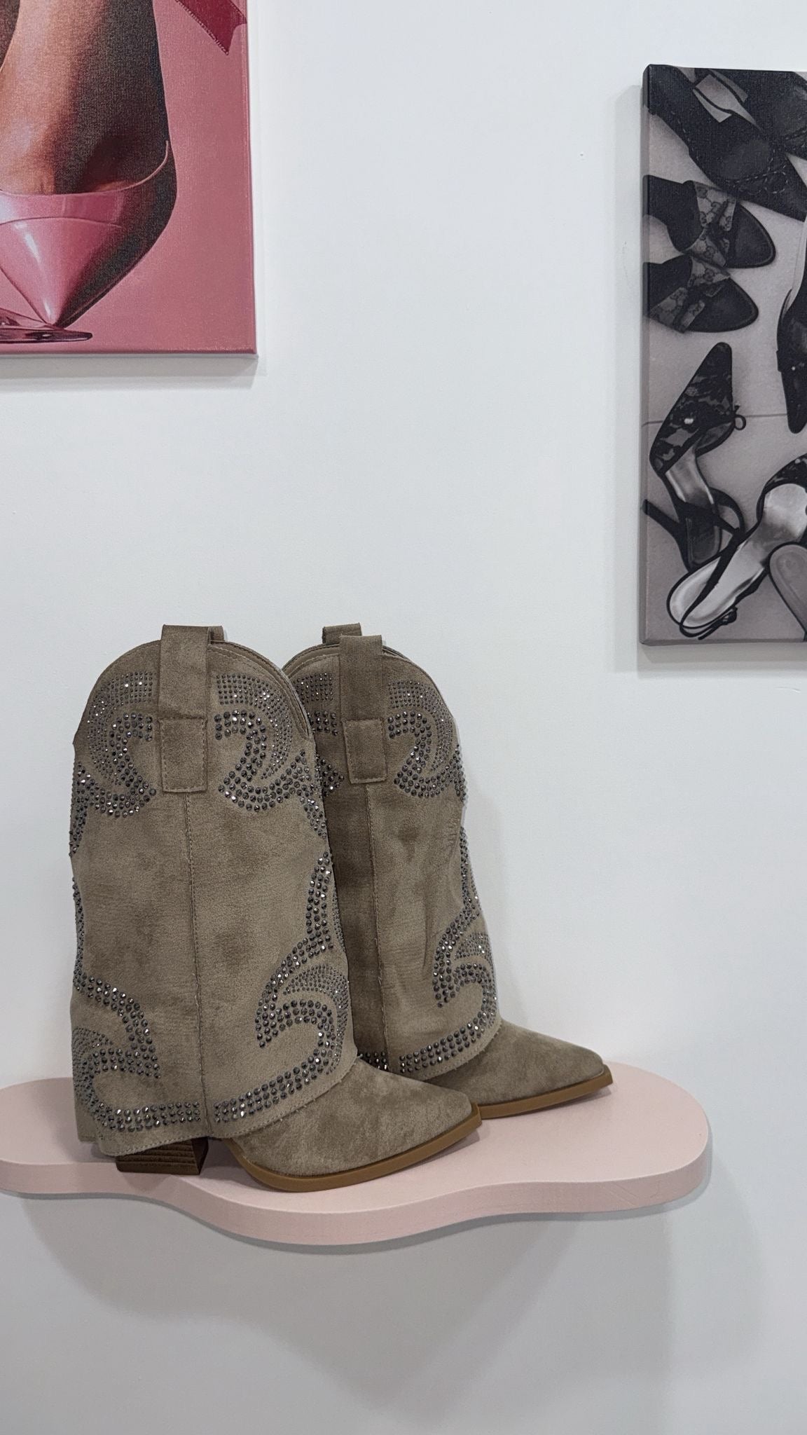 CAMPEROS BEIGE GLITTER