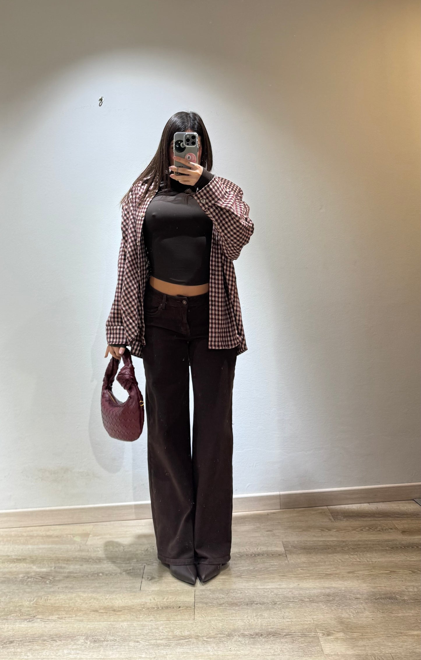 DENIM SUPER VITA BASSA BROWN