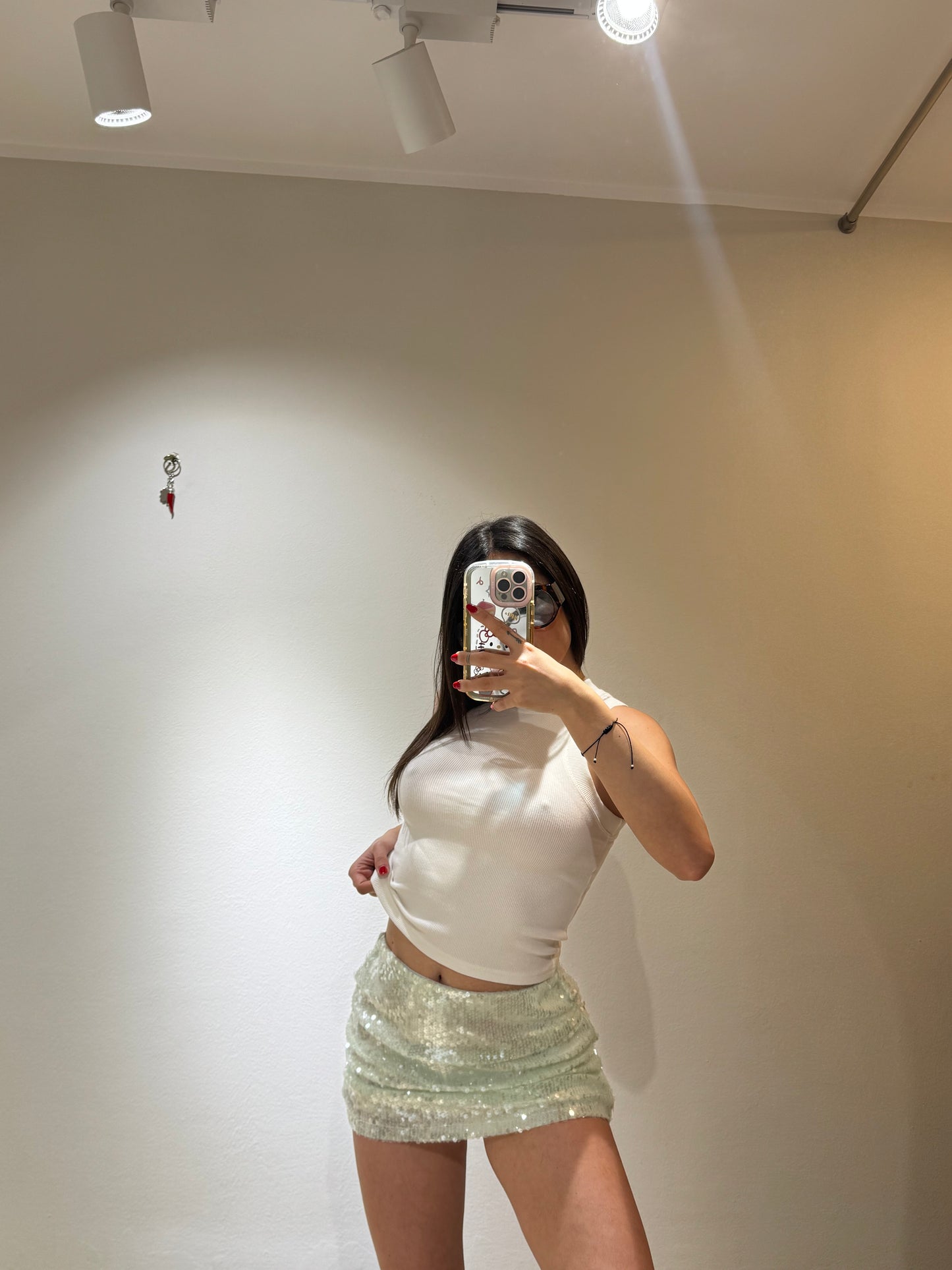 MINI SKIRT PAILLETTES