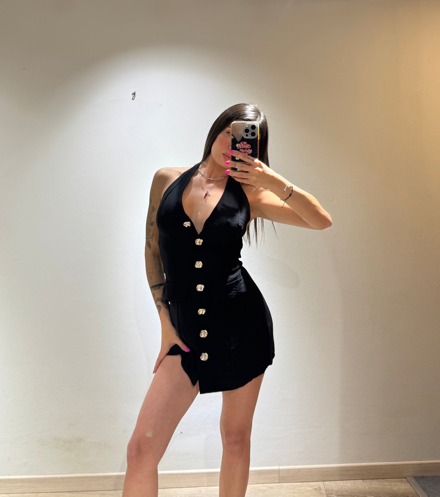 MINI JUMPSUIT LINO ELEGANCE GOLD