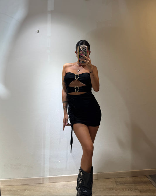 MINI DRESS GOLDEN