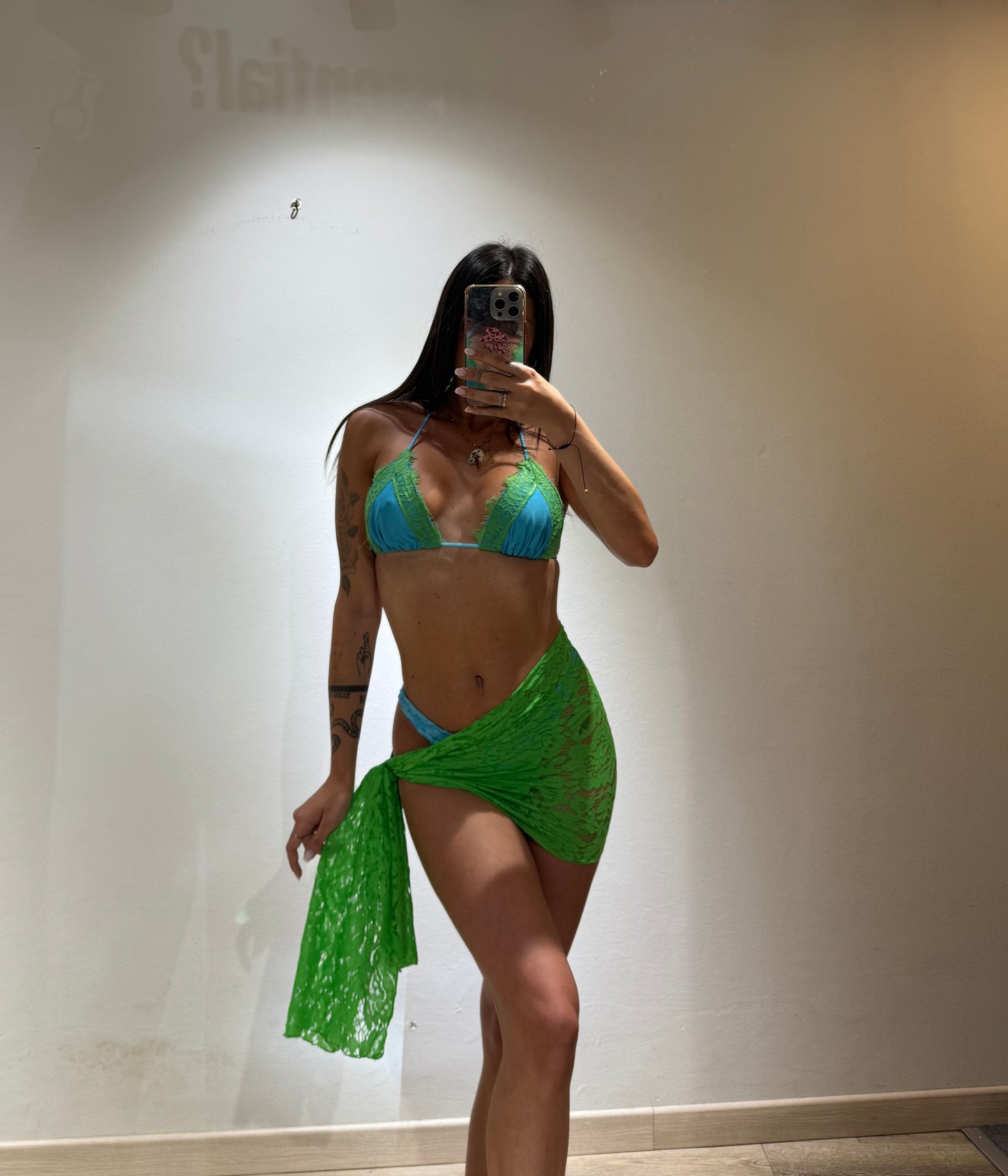 BIKINI PIZZO PAREO