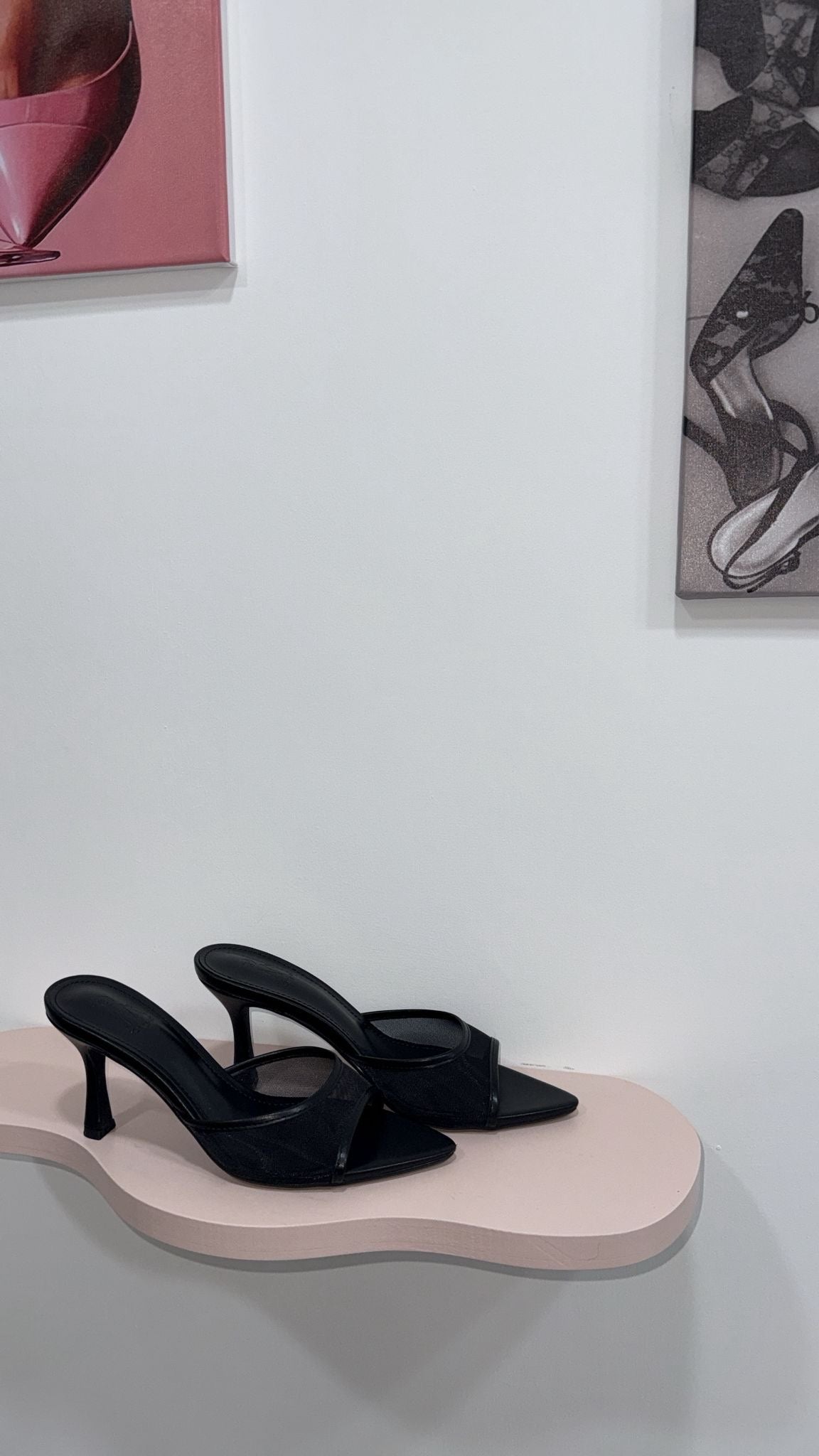 MULES VEIL BLACK