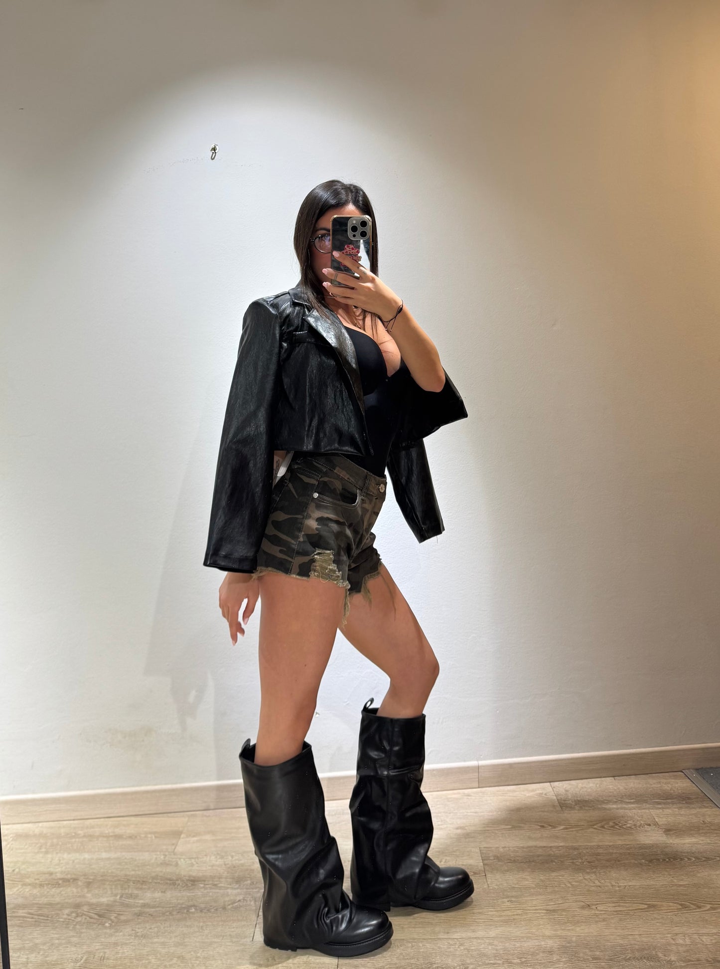 MINI SHORTS MIMETICO