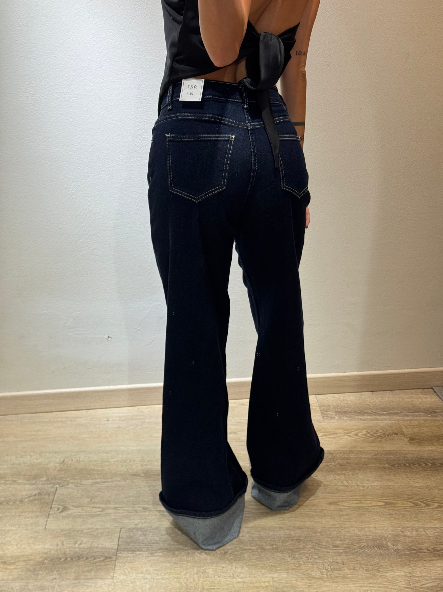 DENIM PIEGONE LAVAGGIO ZERO