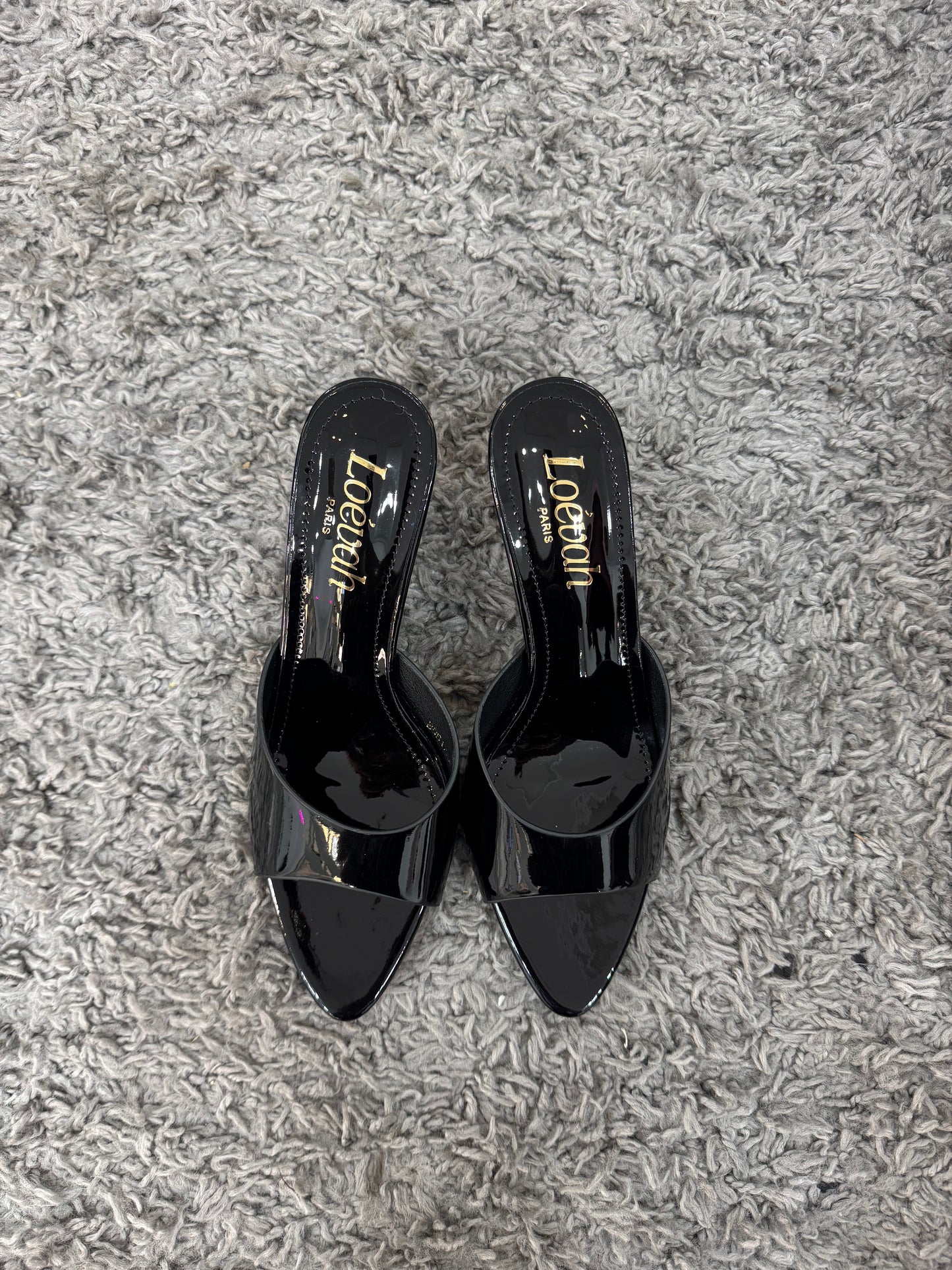 MULES VINILE BLACK