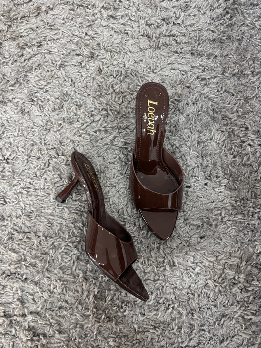MULES VINILE BROWN