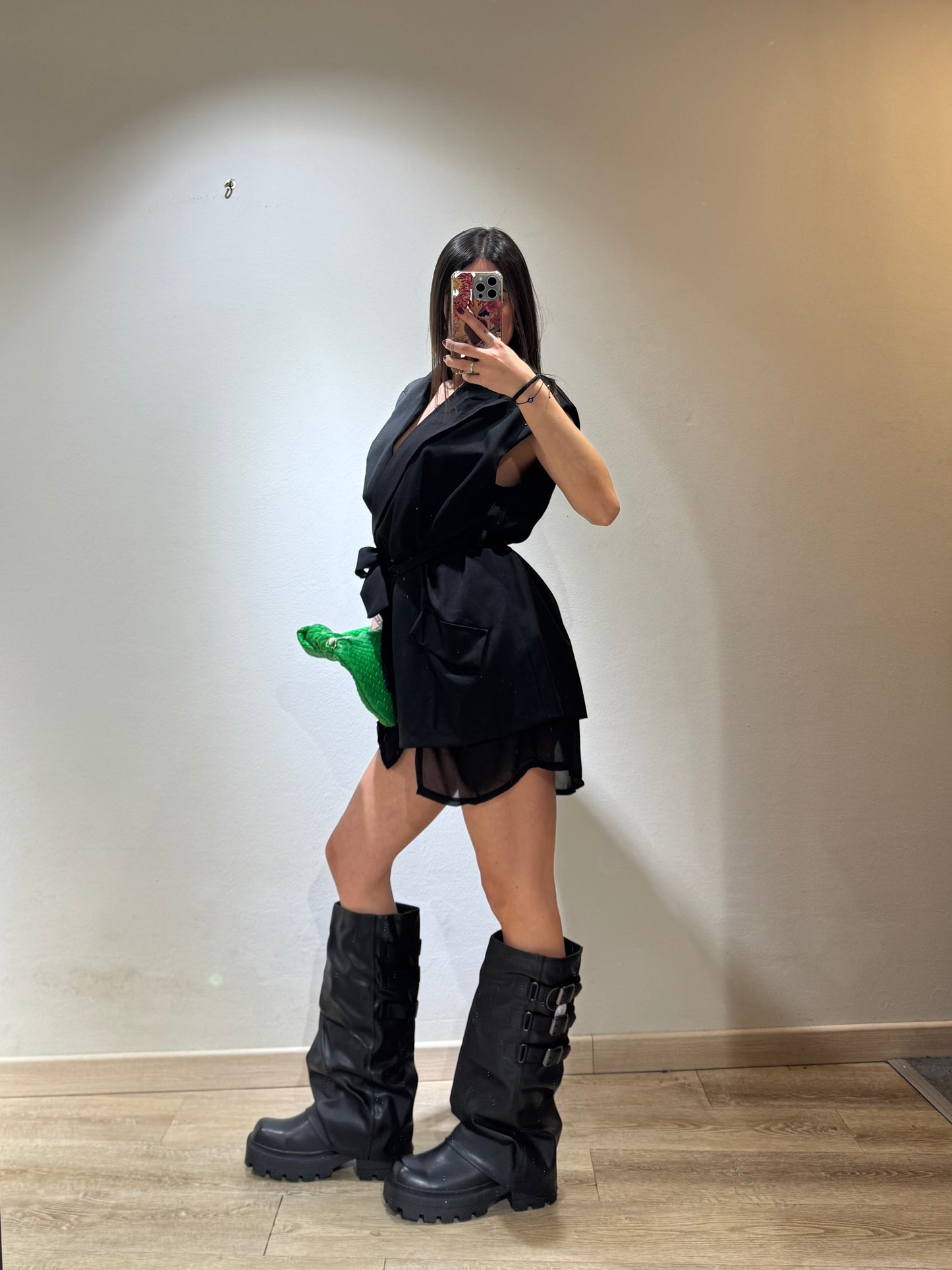 MINI DRESS GILET