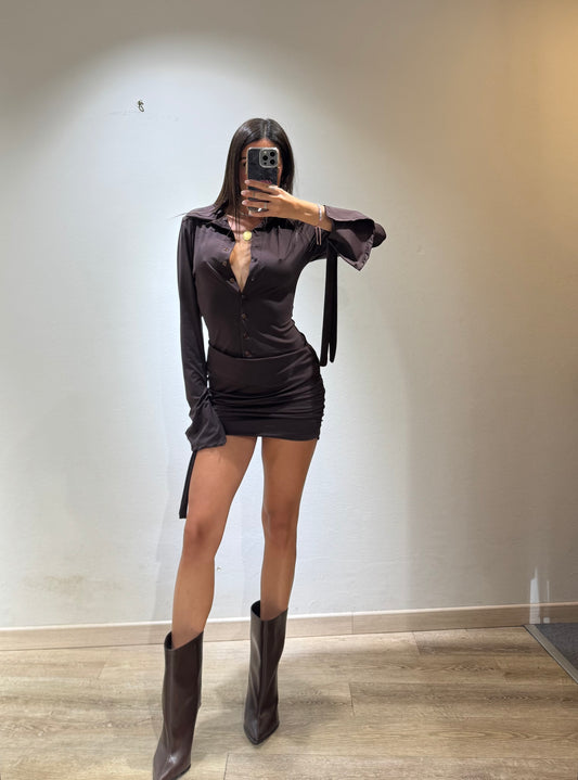 MINI DRESS CAMICIA