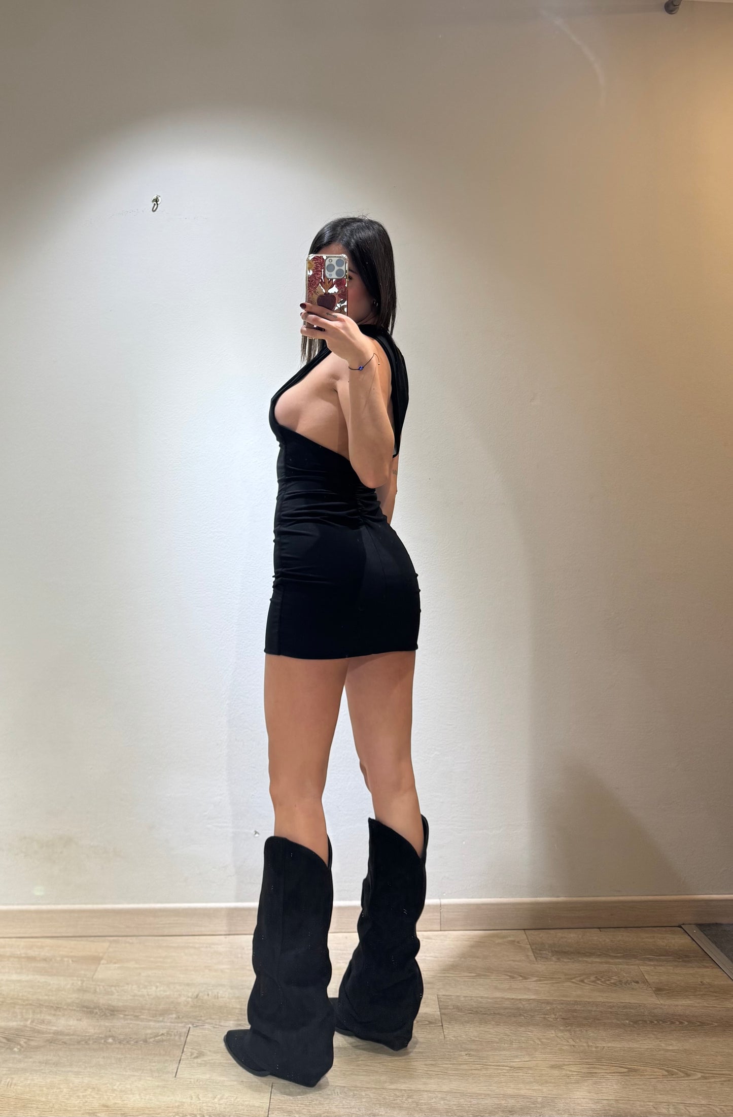 MINI DRESS ASIMMETRICO