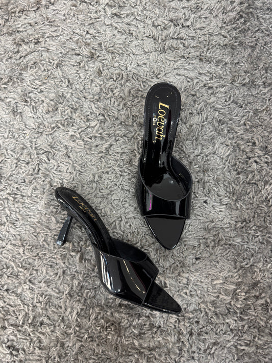 MULES VINILE BLACK