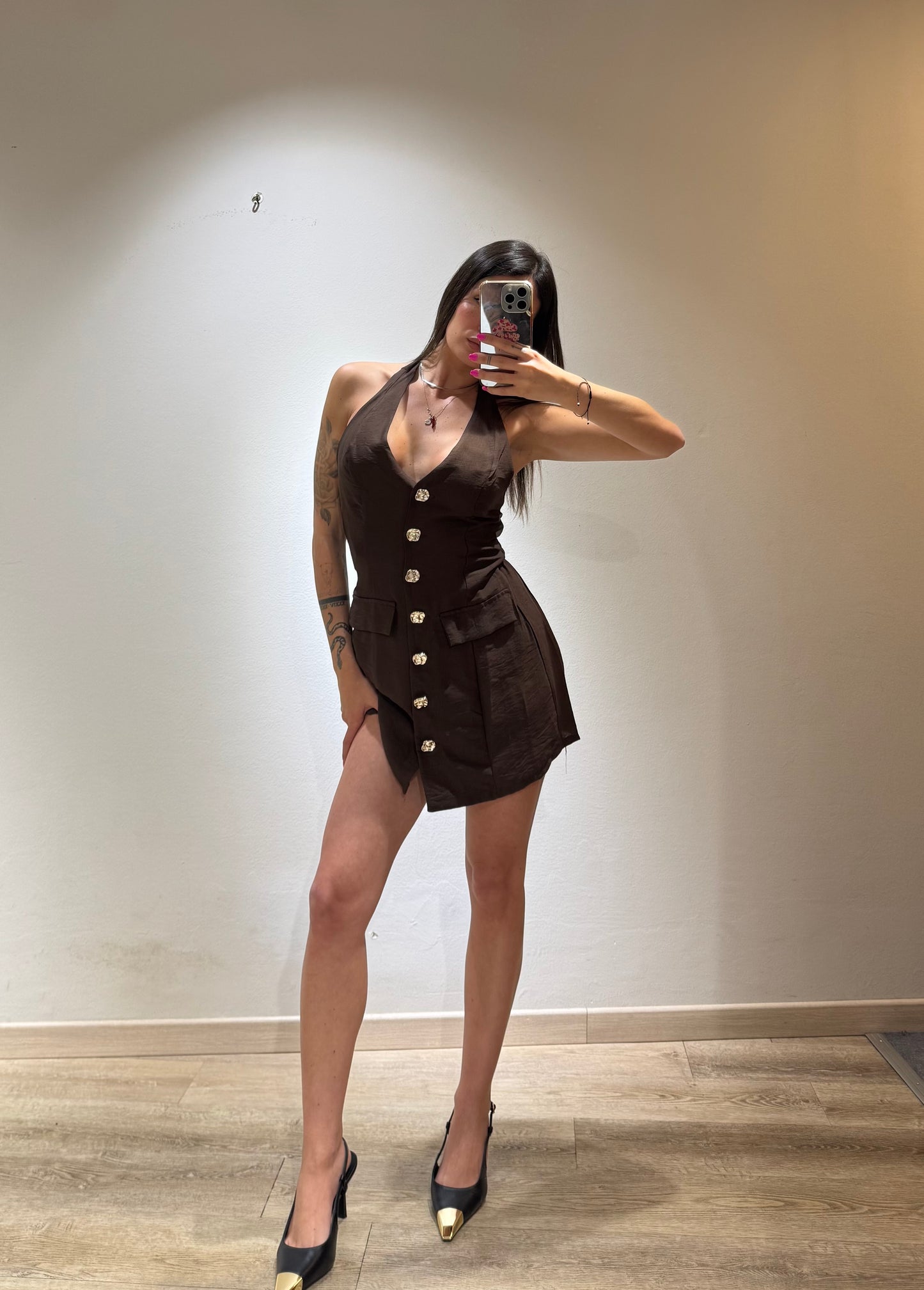 MINI JUMPSUIT LINO ELEGANCE GOLD